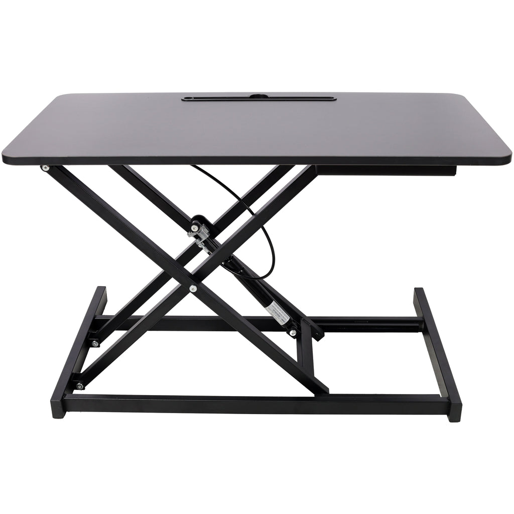 Adjustable Height Standing Laptop Desk,Adjustable Sit to Stand Up Workstation  with Keyboard Tray,Black