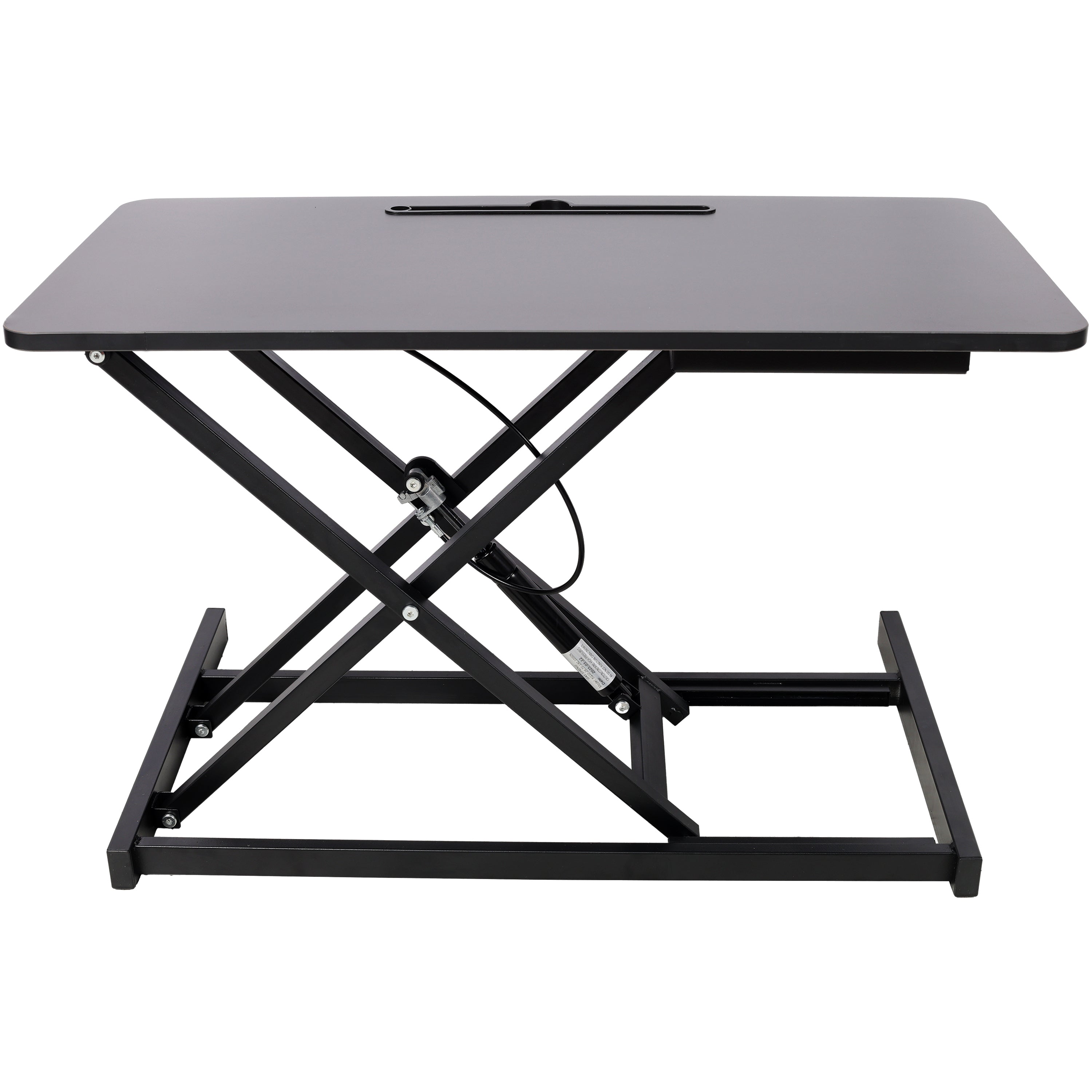Adjustable Height Standing Laptop Desk,Adjustable Sit to Stand Up Workstation  with Keyboard Tray,Black