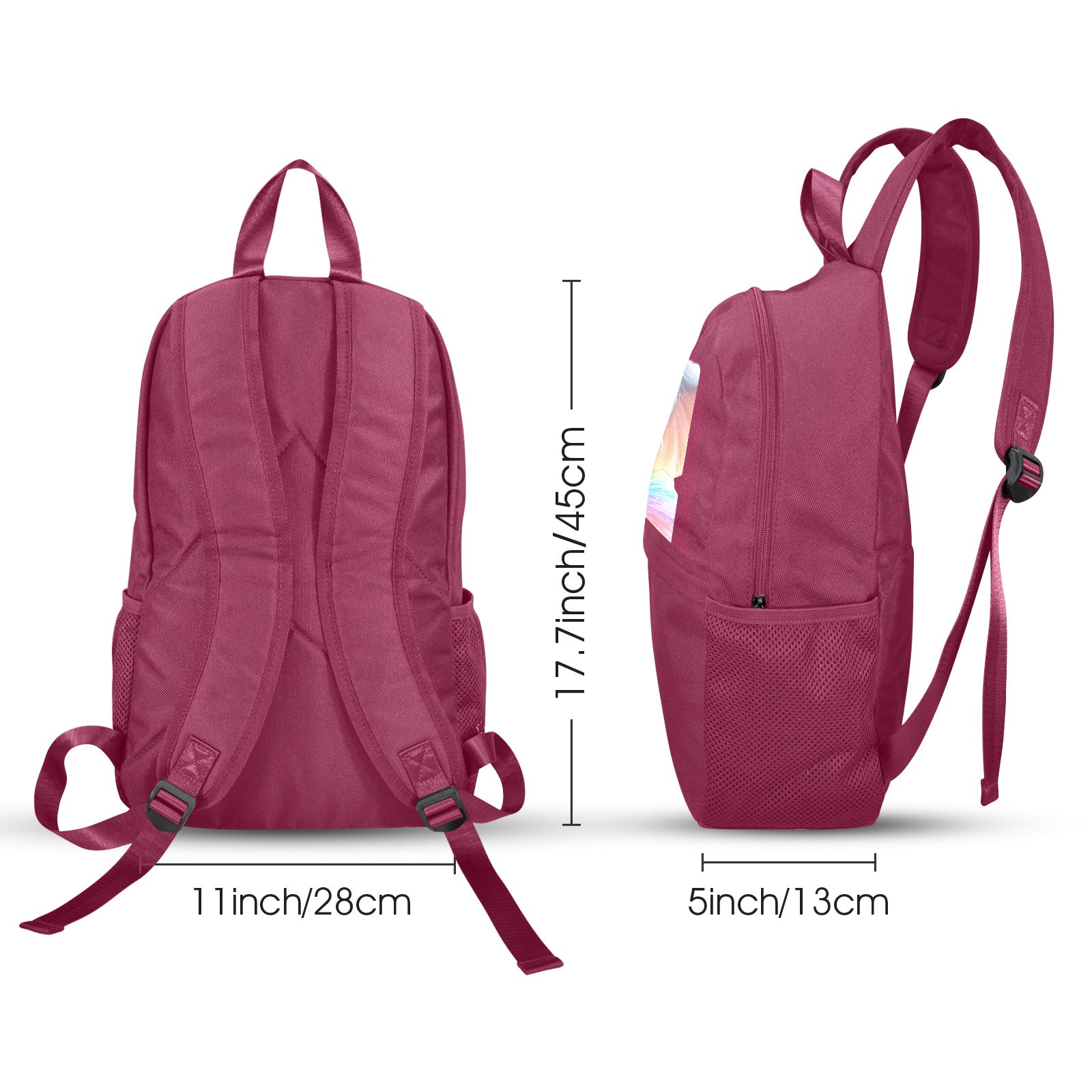 Baby Elephant Casual Backpack | Upper Part Printing