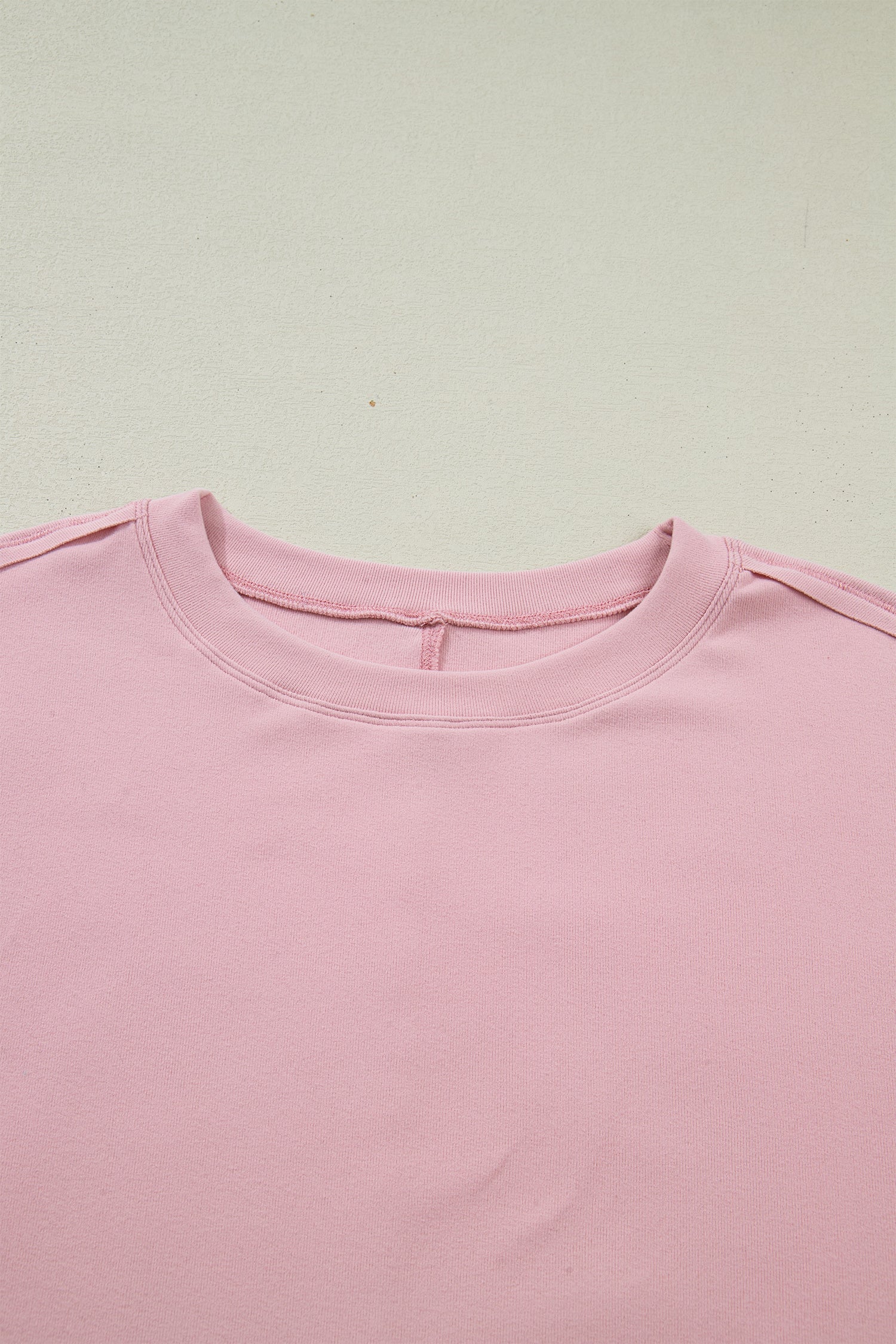 Bow Mesh Patchwork Long Sleeve Tee