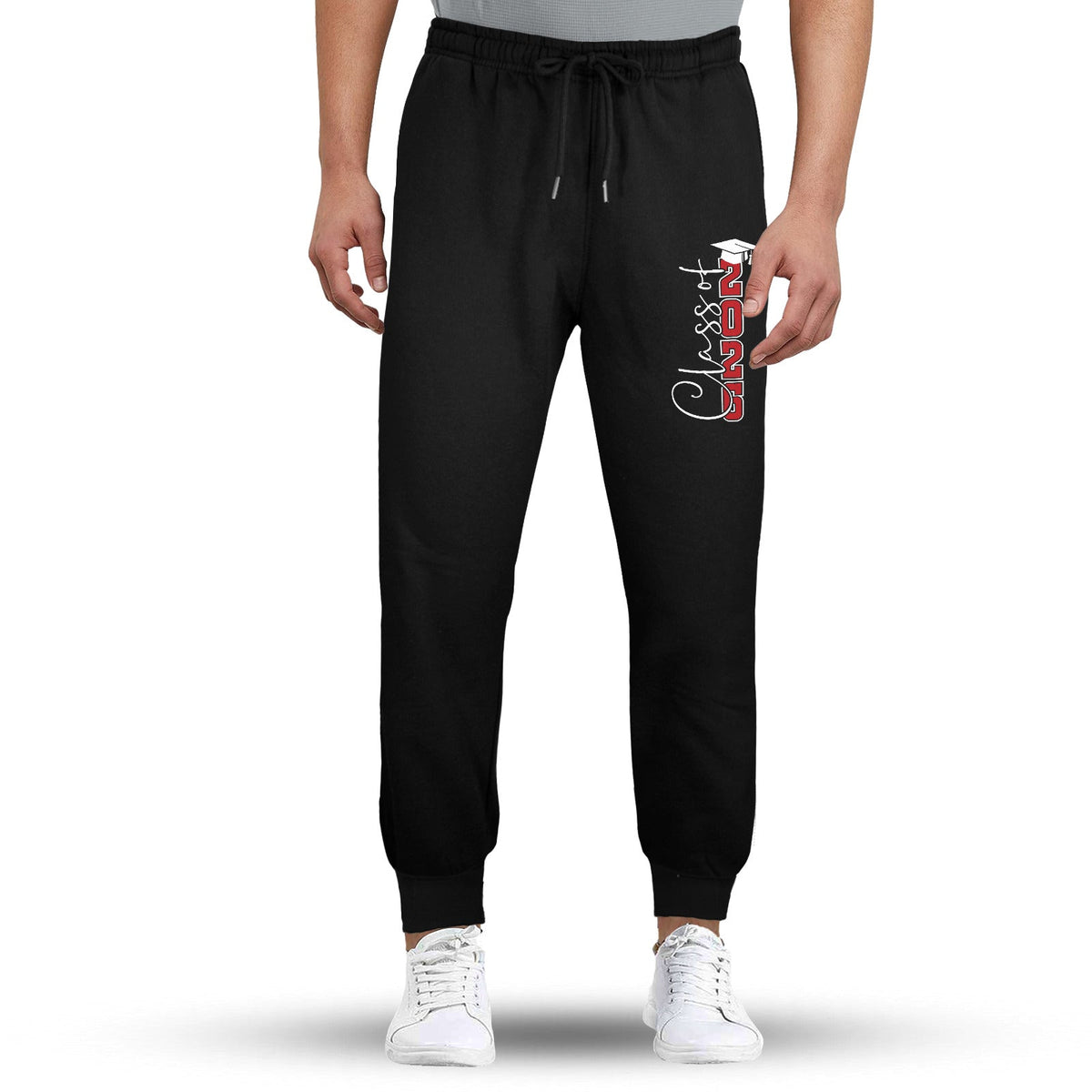 Class of 2026 Graduate Unisex Fleece Sweatpants (Left Printing) Made in USA