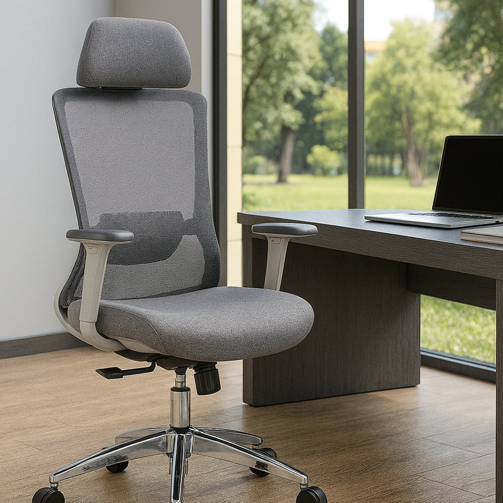 High Back Mesh Office Chair:8322H-GR