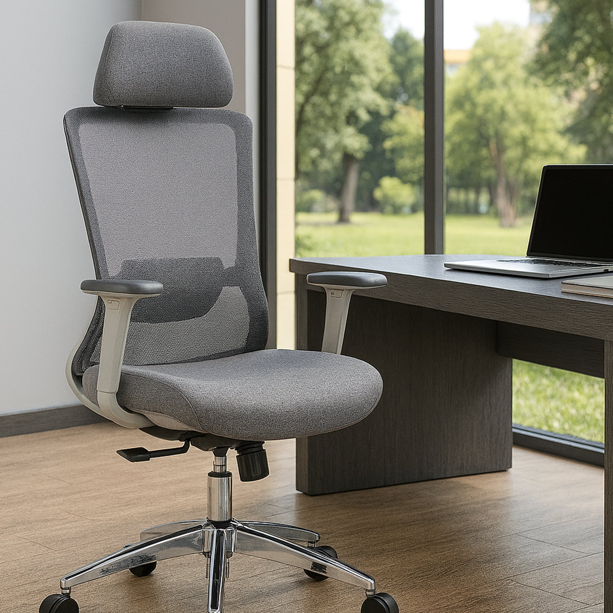 High Back Mesh Office Chair:8322H-GR