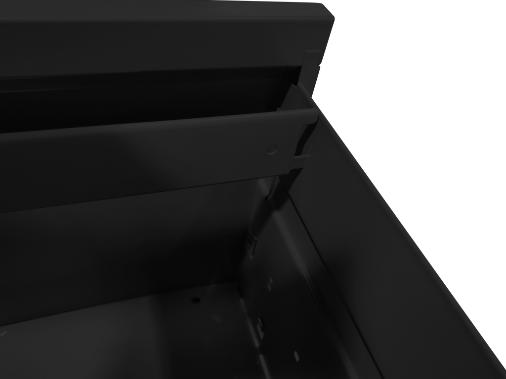 2 Drawer Lateral File Cabinet with Lock – Heavy-Duty Metal Filing Cabinet for Home Office, Space-Saving Wide Storage for Letter/Legal/A4/F4, Silent Full-Extension Slides, Easy-Assembly