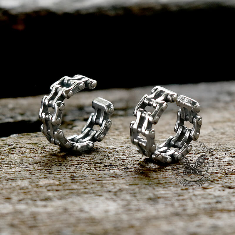 Chain Design Stainless Steel Ear Cuffs