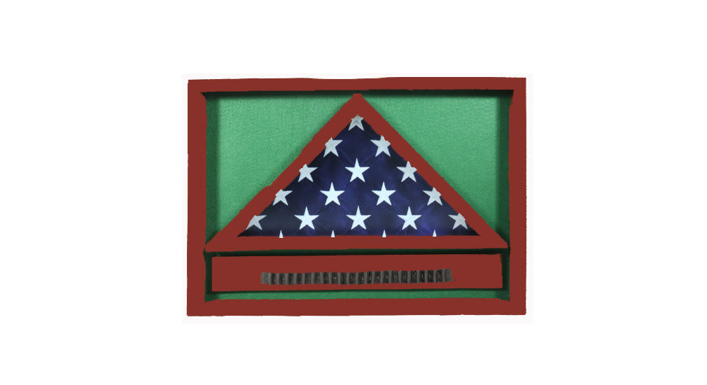Police/Fire Retirement shadow box