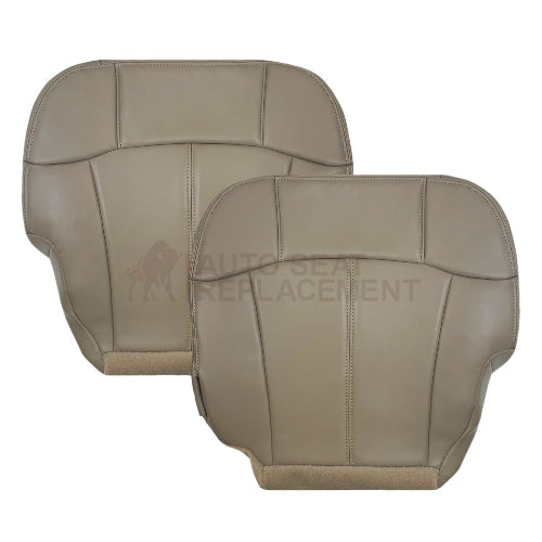 1999-2002 Chevy Silverado Seat Cover in Medium Neutral Tan: Choose From Variations