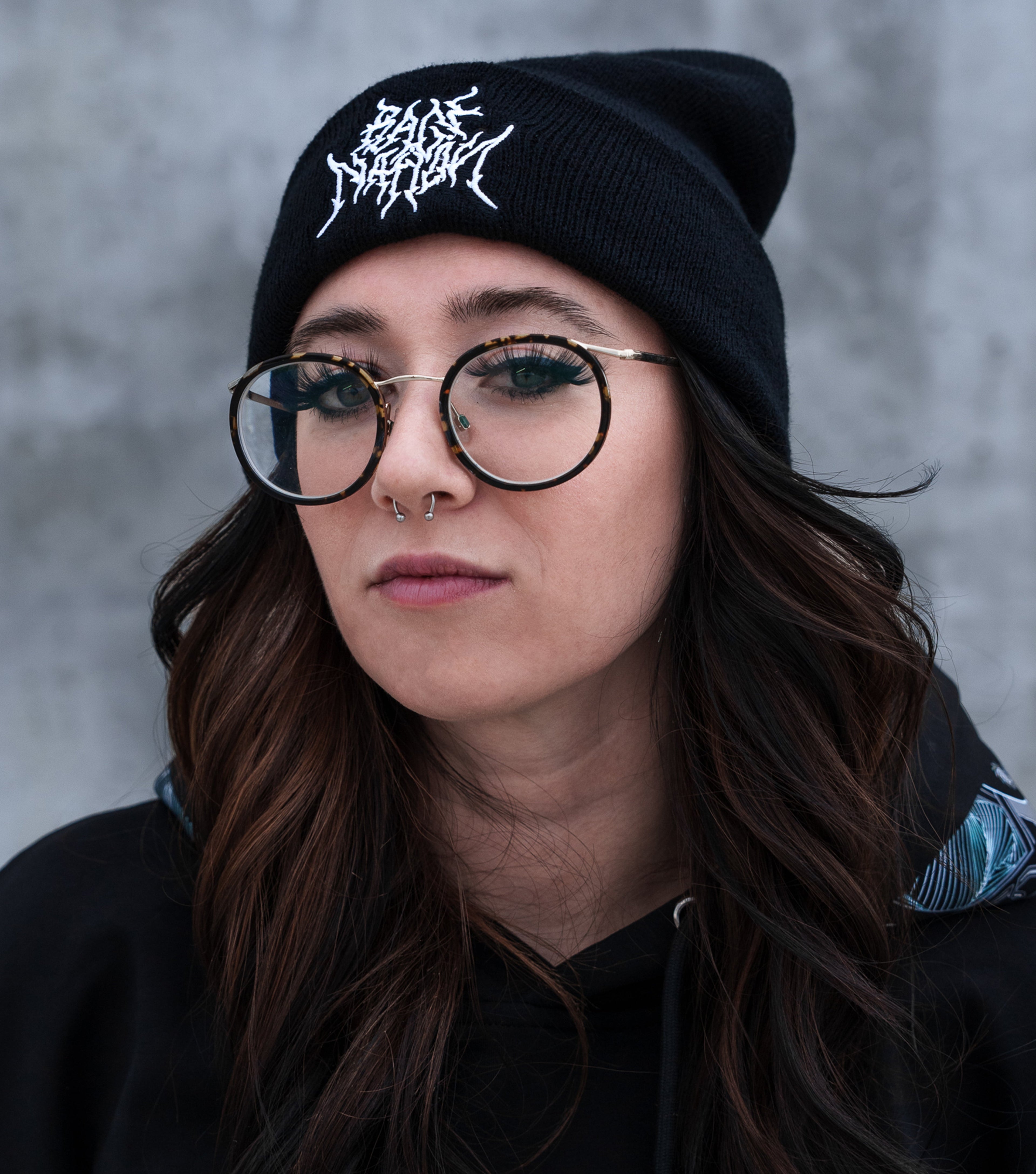 END THE HATE V1 • Knit Beanie