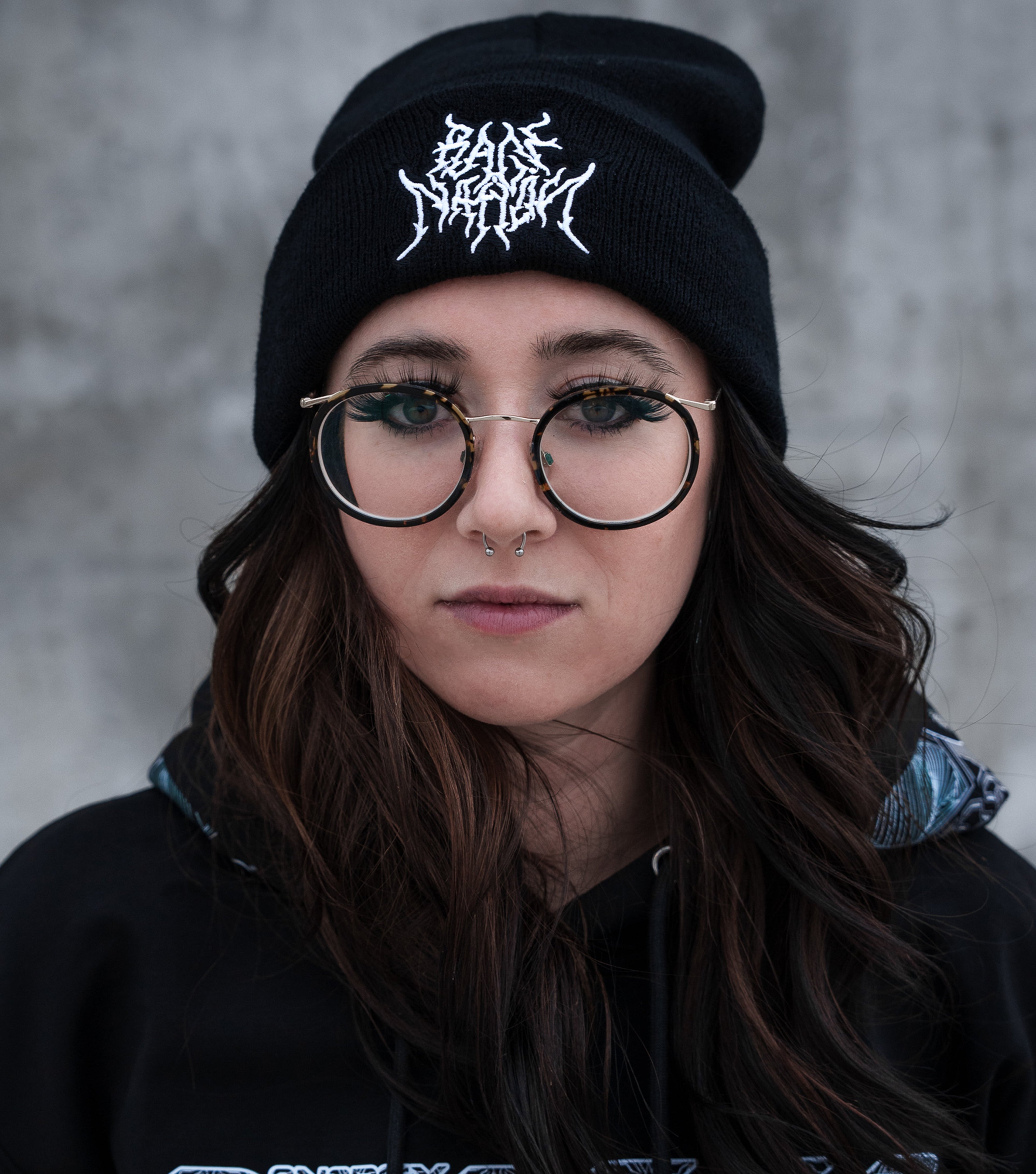 END THE HATE V1 • Knit Beanie