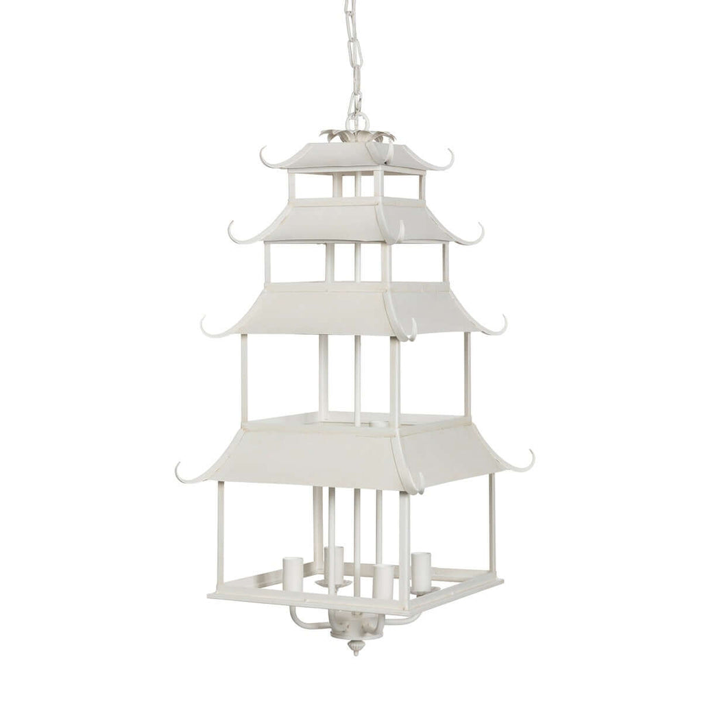 Chinoiserie Peace Pagoda Chandelier