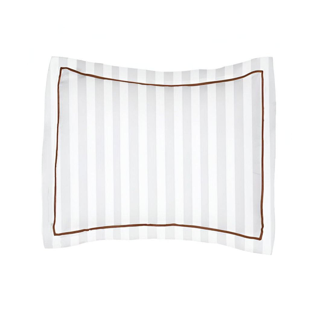 400TC Cotton Single Edge Embroidery Sateen Stripe Duvet Cover Set