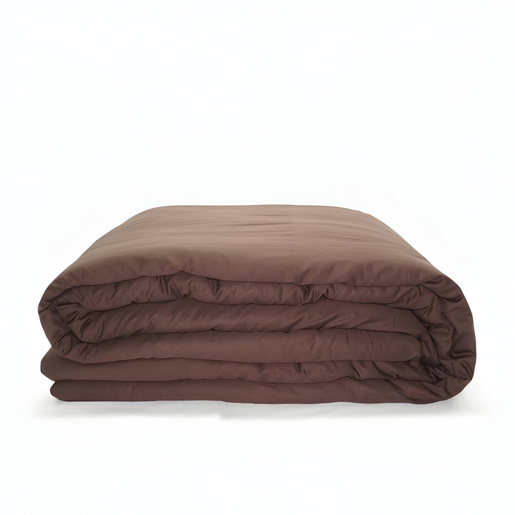 400TC Cotton Sateen Solid Duvet Cover Set
