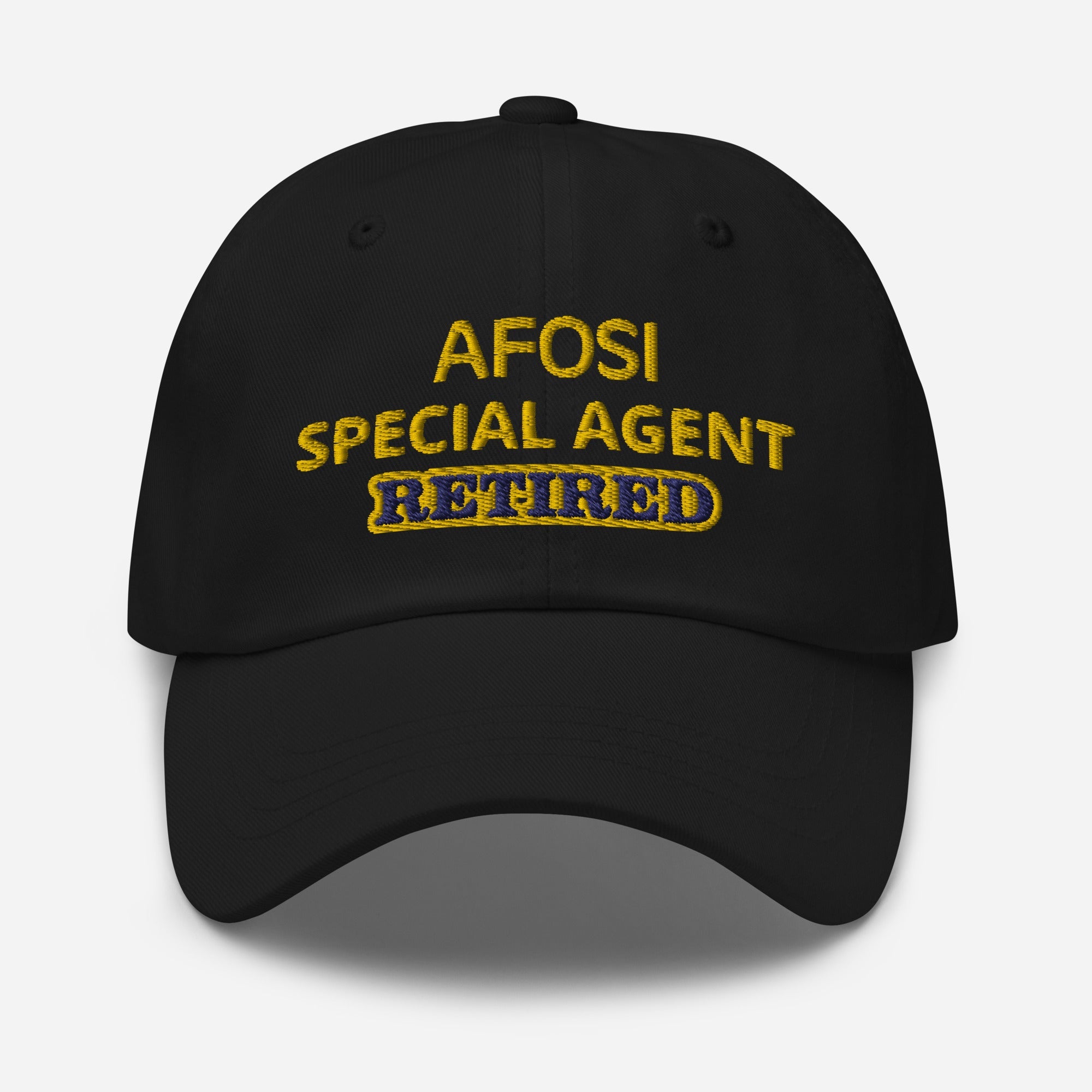 AFOSI Special Agent Retired With Dates On Back - Hat