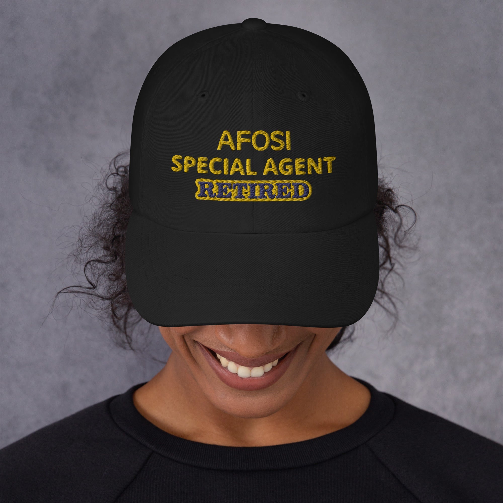 AFOSI Special Agent Retired With Dates On Back - Hat