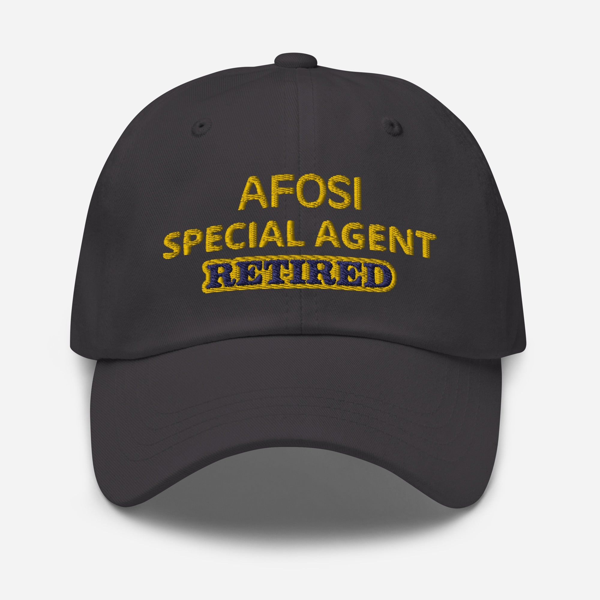 AFOSI Special Agent Retired With Dates On Back - Hat