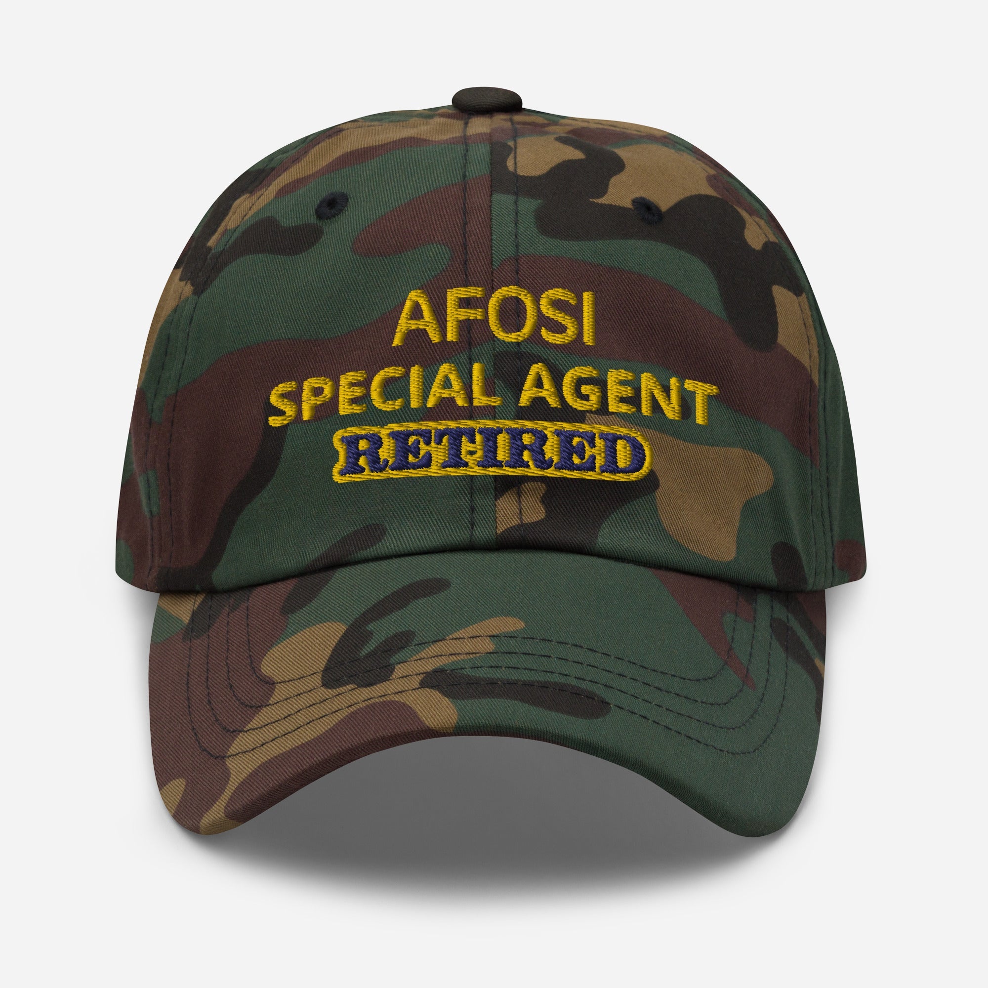 AFOSI Special Agent Retired With Dates On Back - Hat