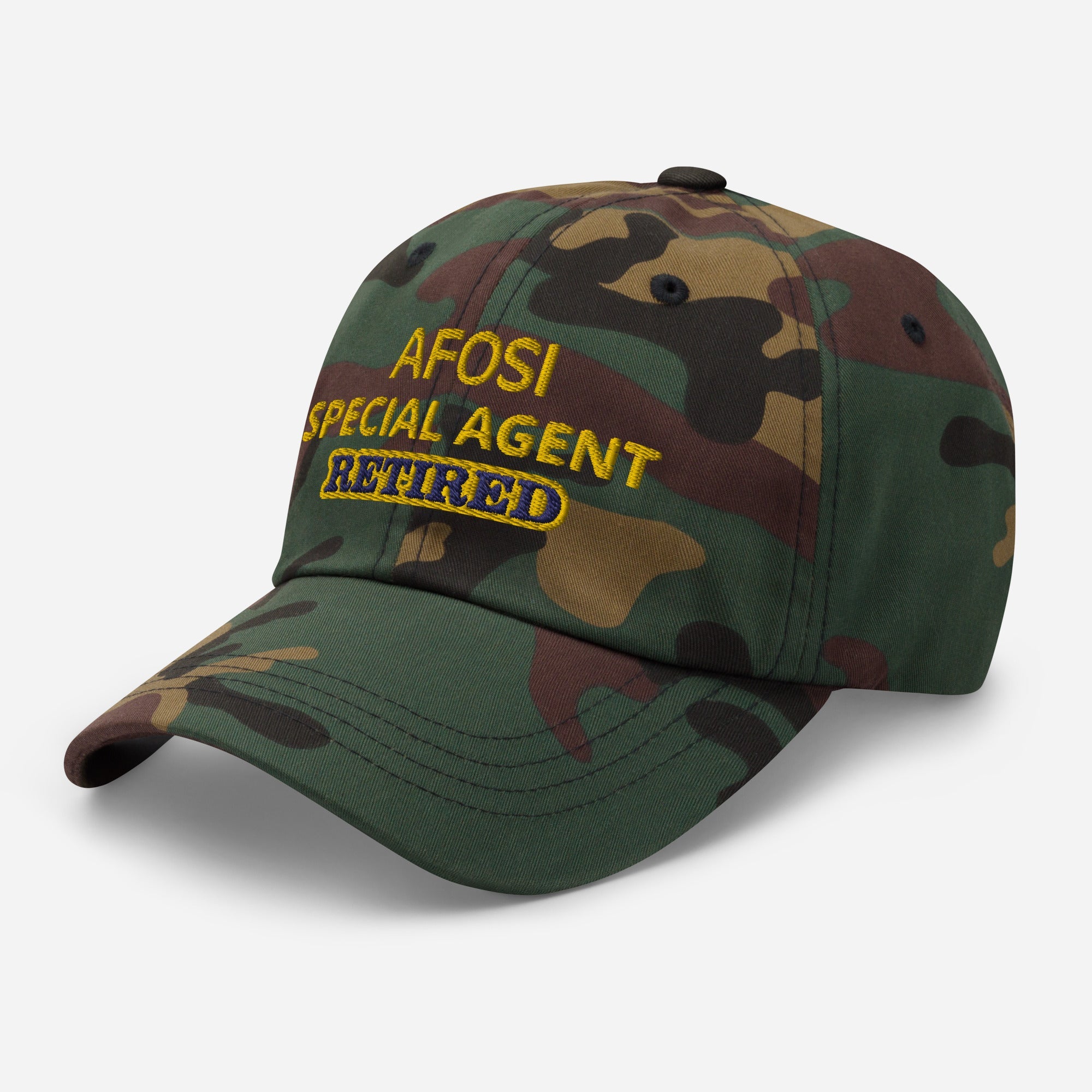 AFOSI Special Agent Retired With Dates On Back - Hat