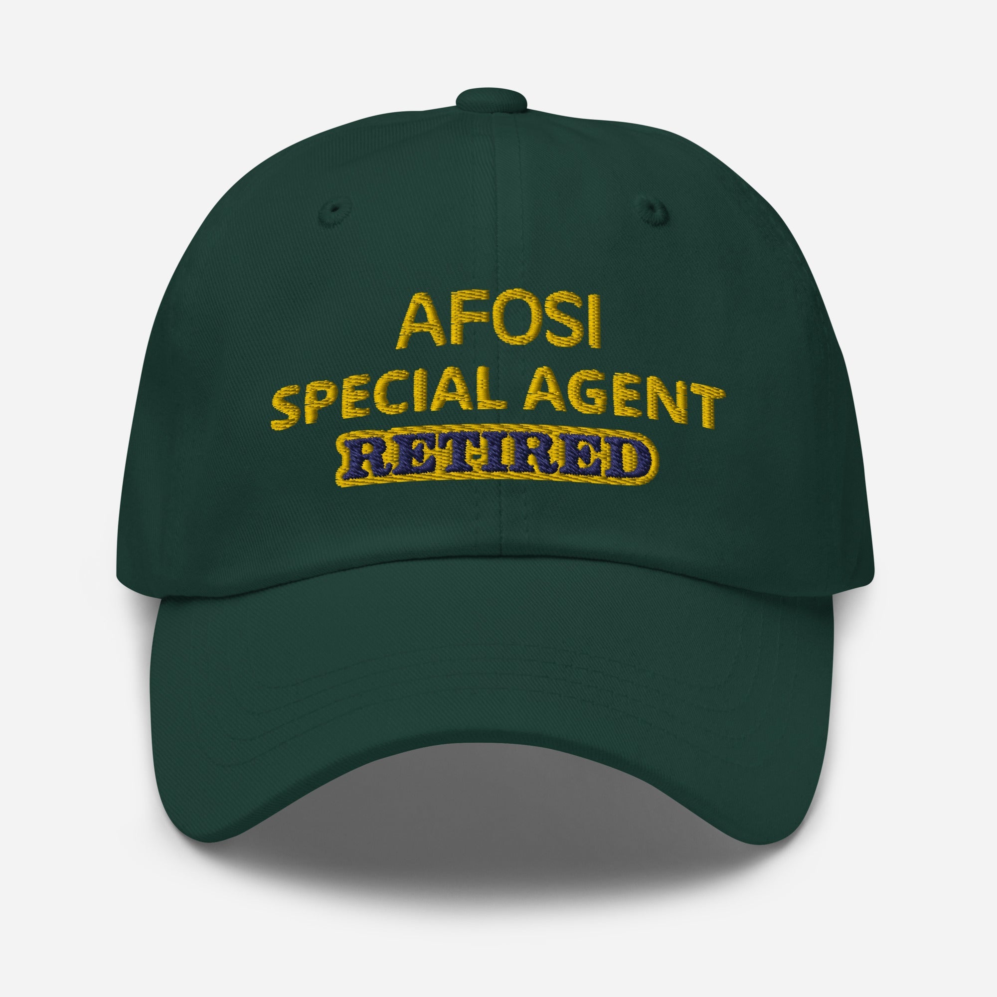 AFOSI Special Agent Retired With Dates On Back - Hat