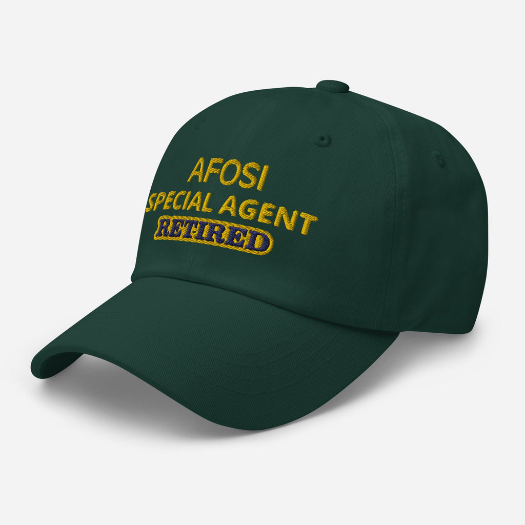 AFOSI Special Agent Retired With Dates On Back - Hat