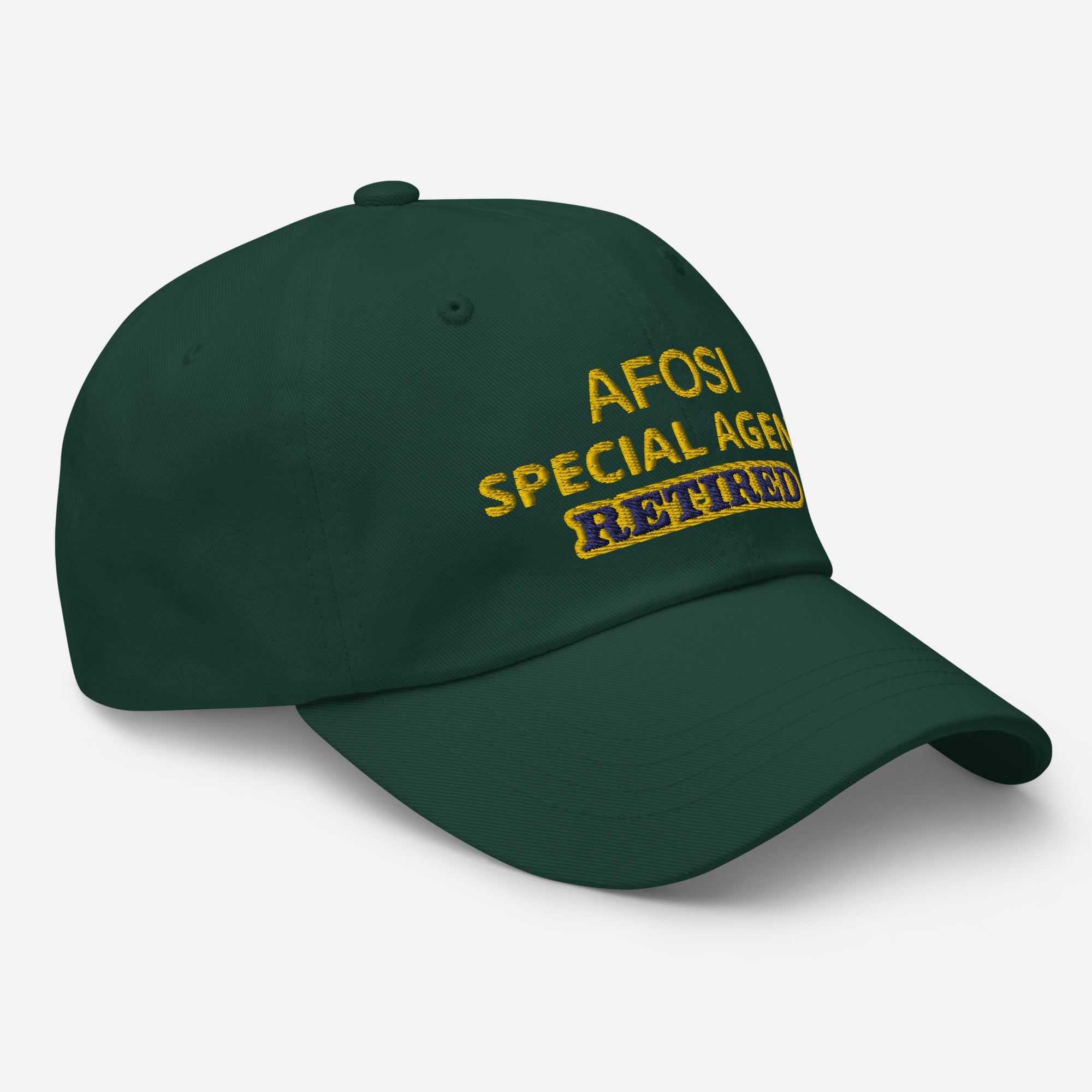AFOSI Special Agent Retired With Dates On Back - Hat