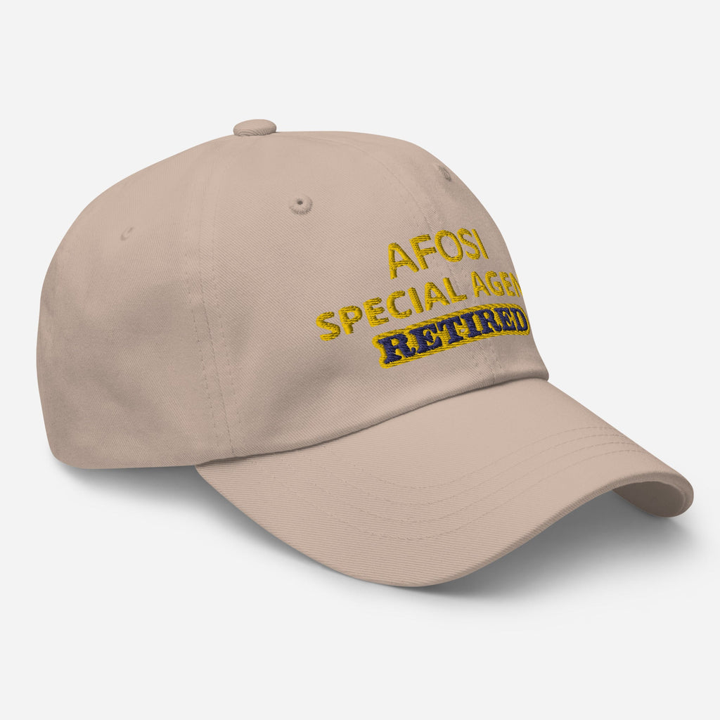 AFOSI Special Agent Retired With Dates On Back - Hat