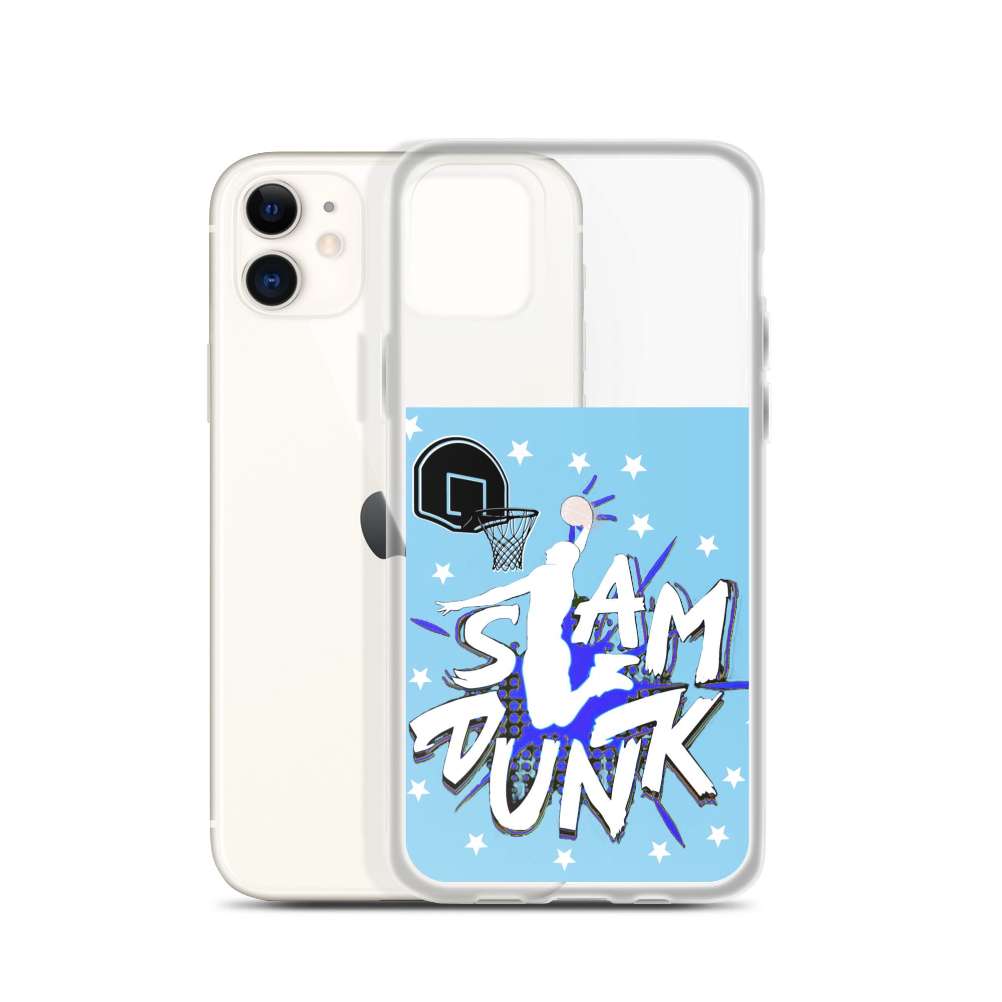 Slam Dunk Basketball Clear Case for iPhone®
