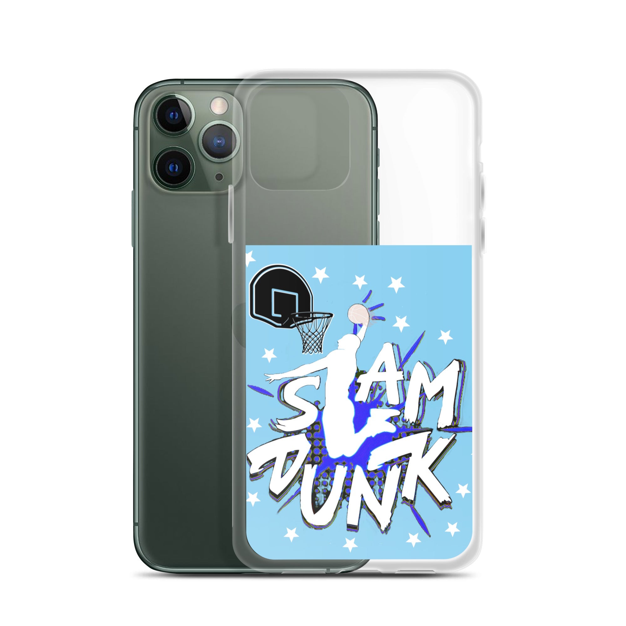 Slam Dunk Basketball Clear Case for iPhone®