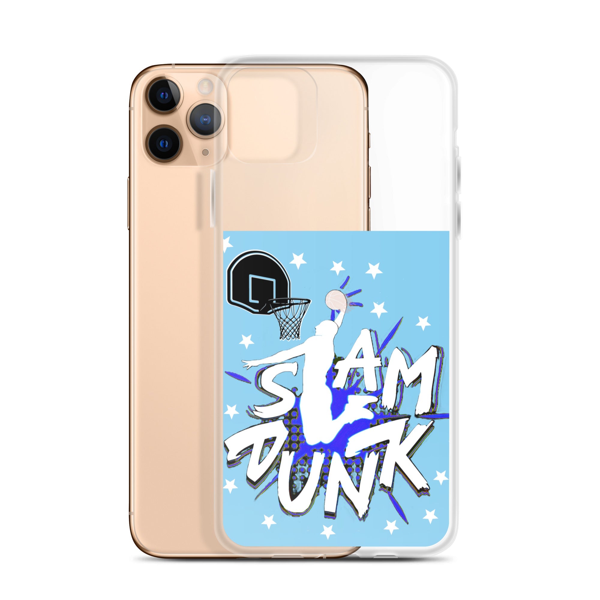 Slam Dunk Basketball Clear Case for iPhone®