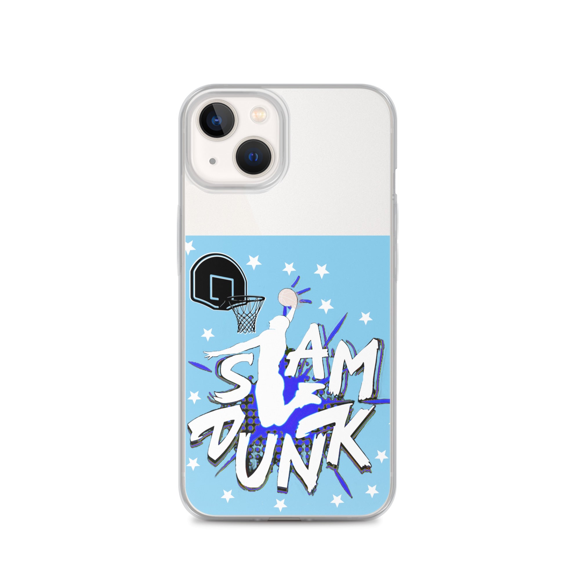 Slam Dunk Basketball Clear Case for iPhone®