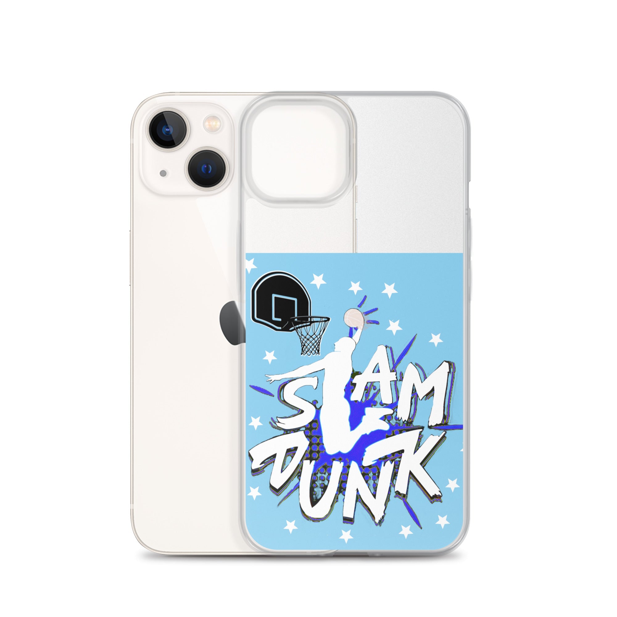 Slam Dunk Basketball Clear Case for iPhone®