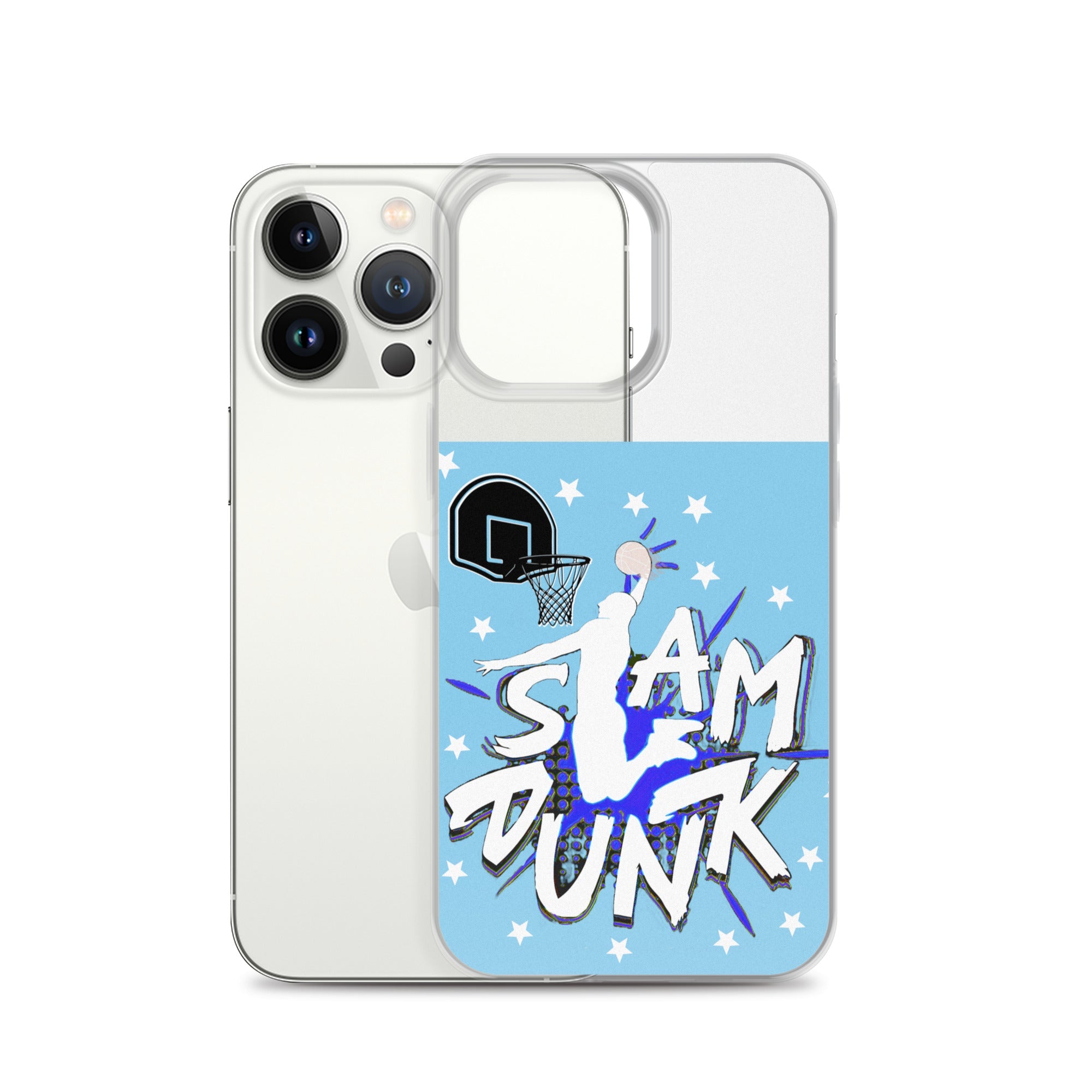 Slam Dunk Basketball Clear Case for iPhone®