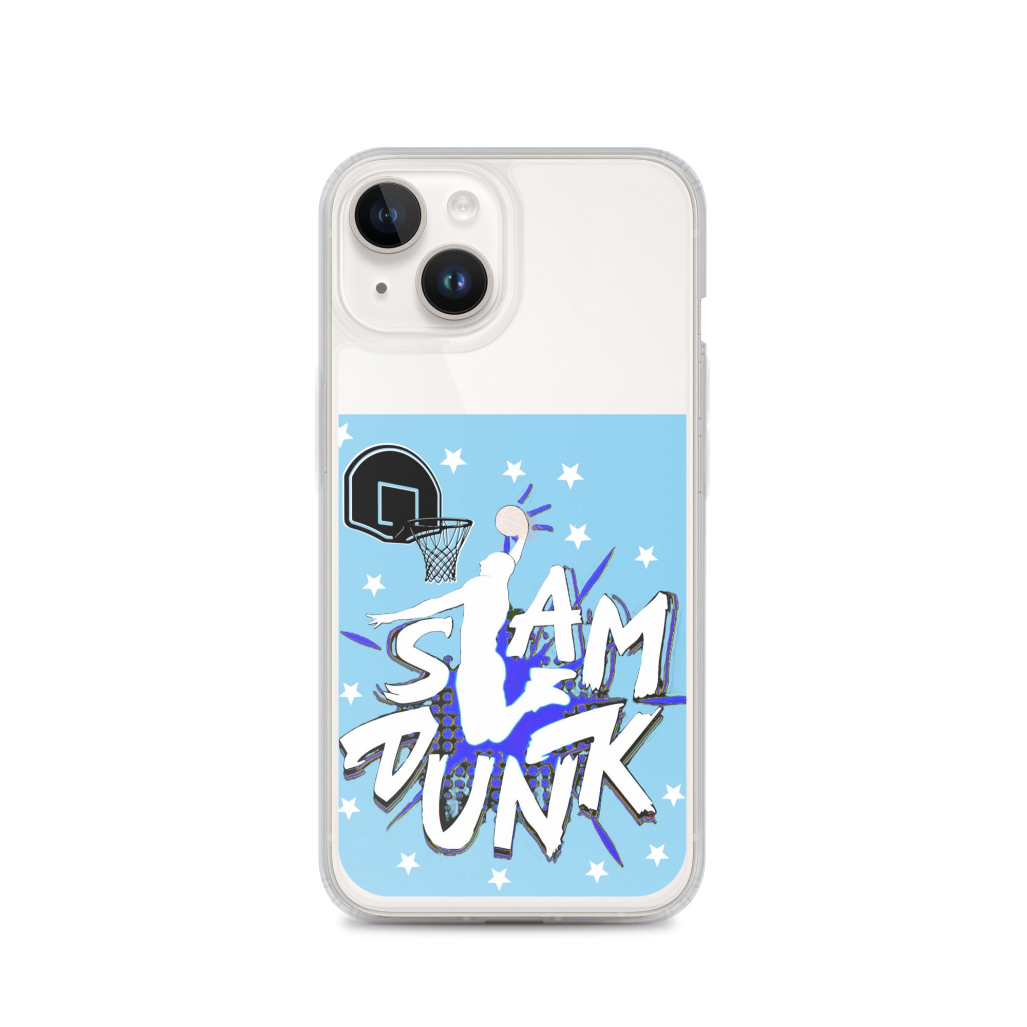 Slam Dunk Basketball Clear Case for iPhone®