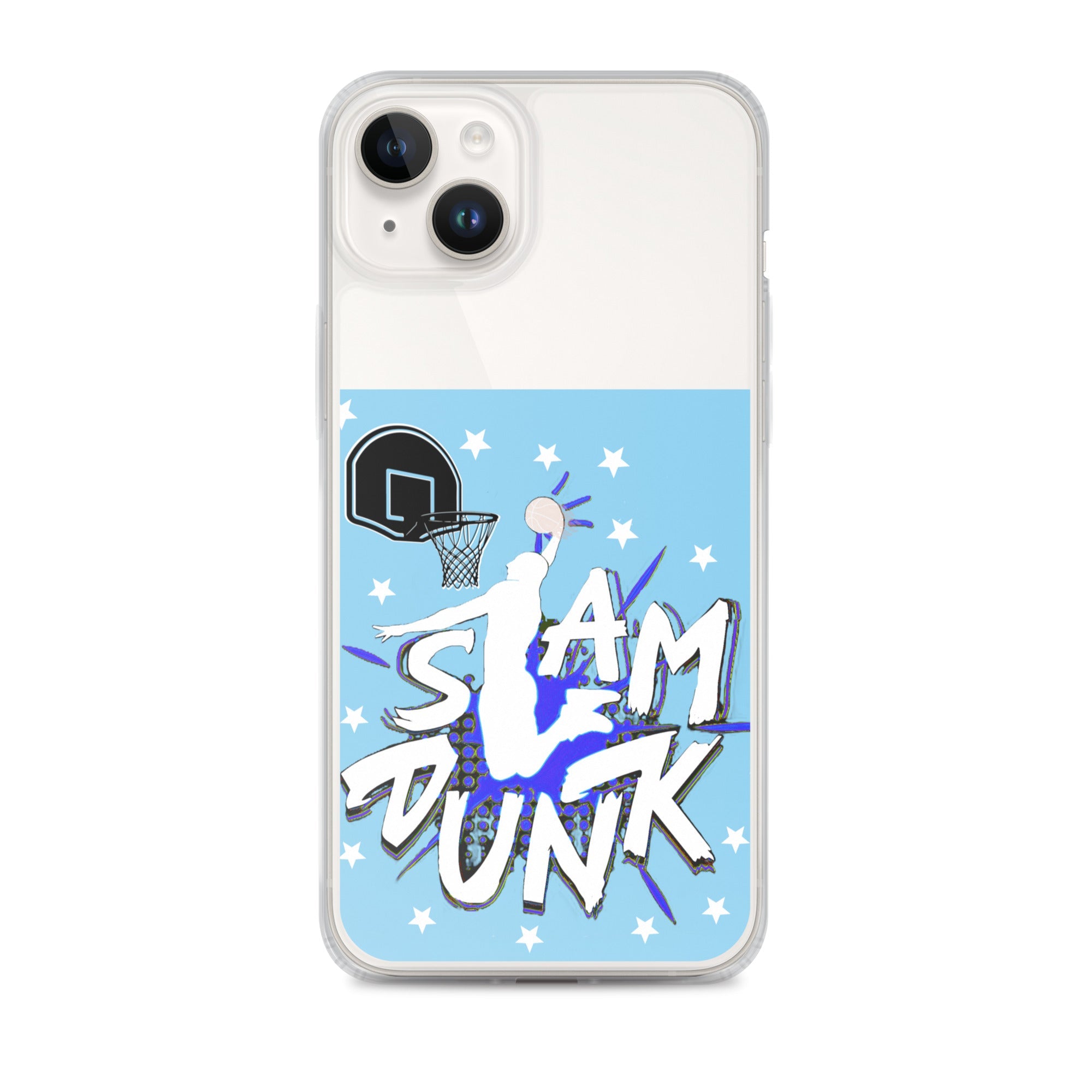 Slam Dunk Basketball Clear Case for iPhone®