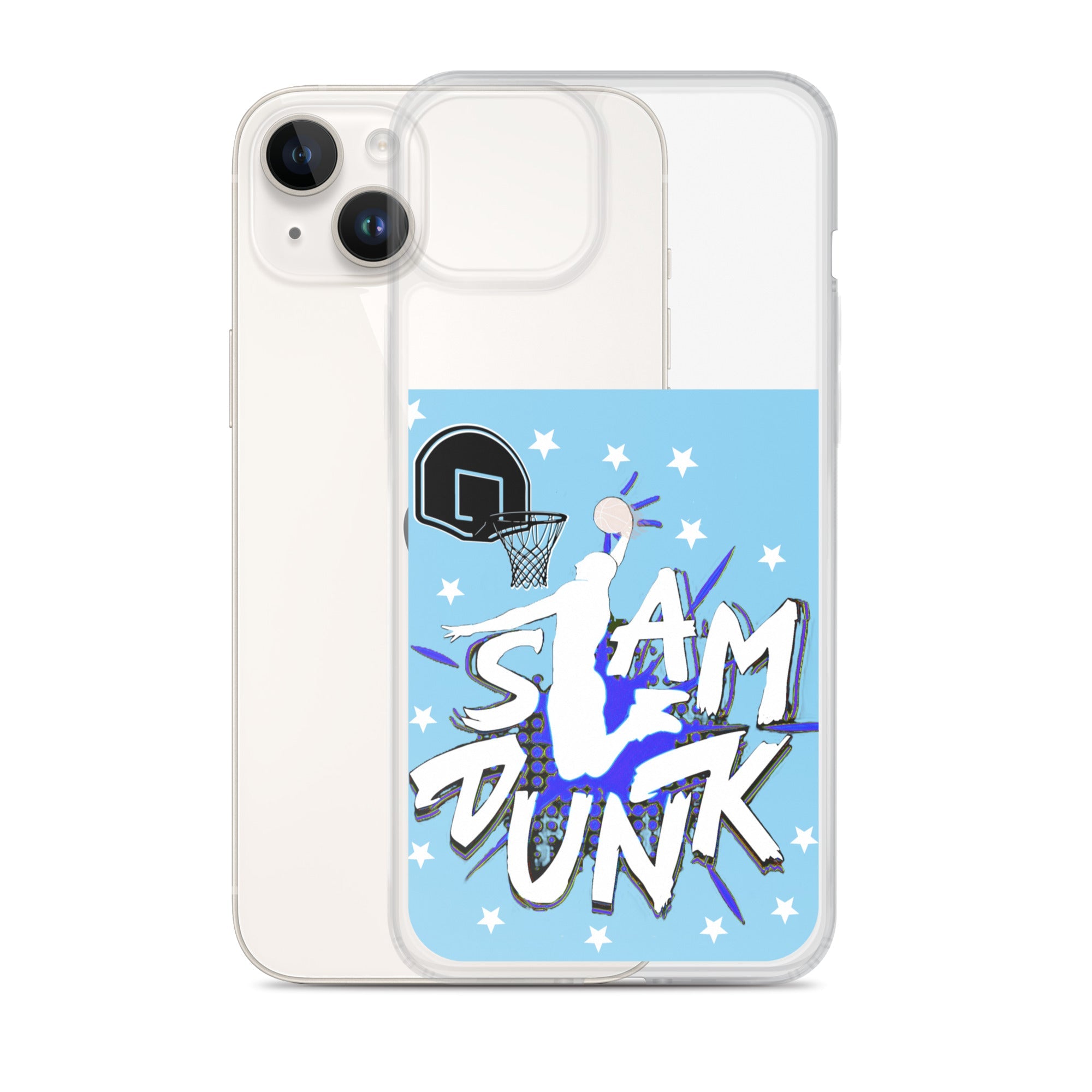 Slam Dunk Basketball Clear Case for iPhone®