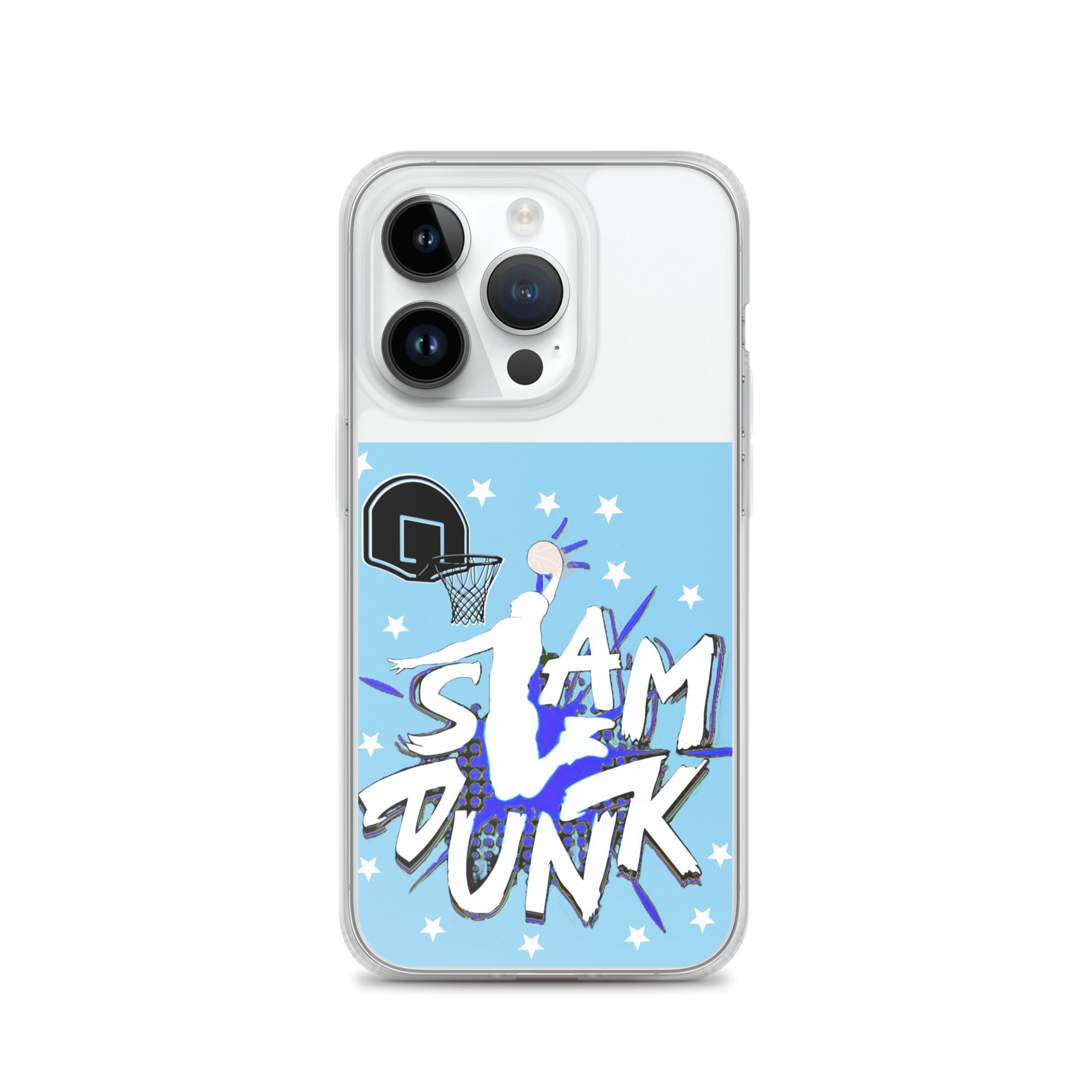 Slam Dunk Basketball Clear Case for iPhone®