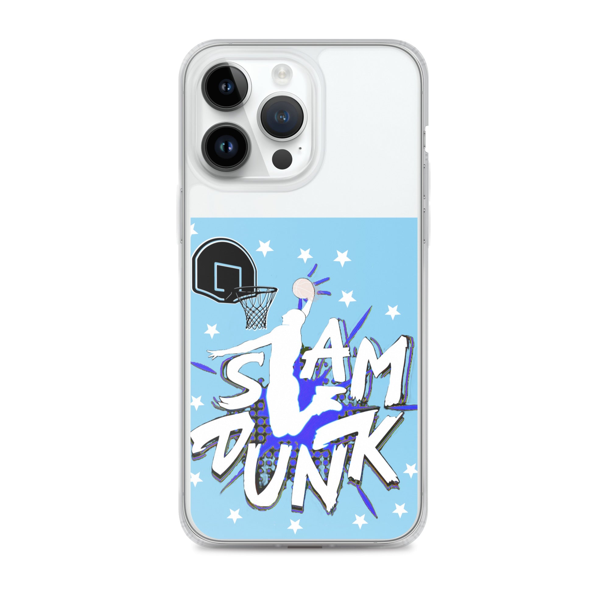 Slam Dunk Basketball Clear Case for iPhone®