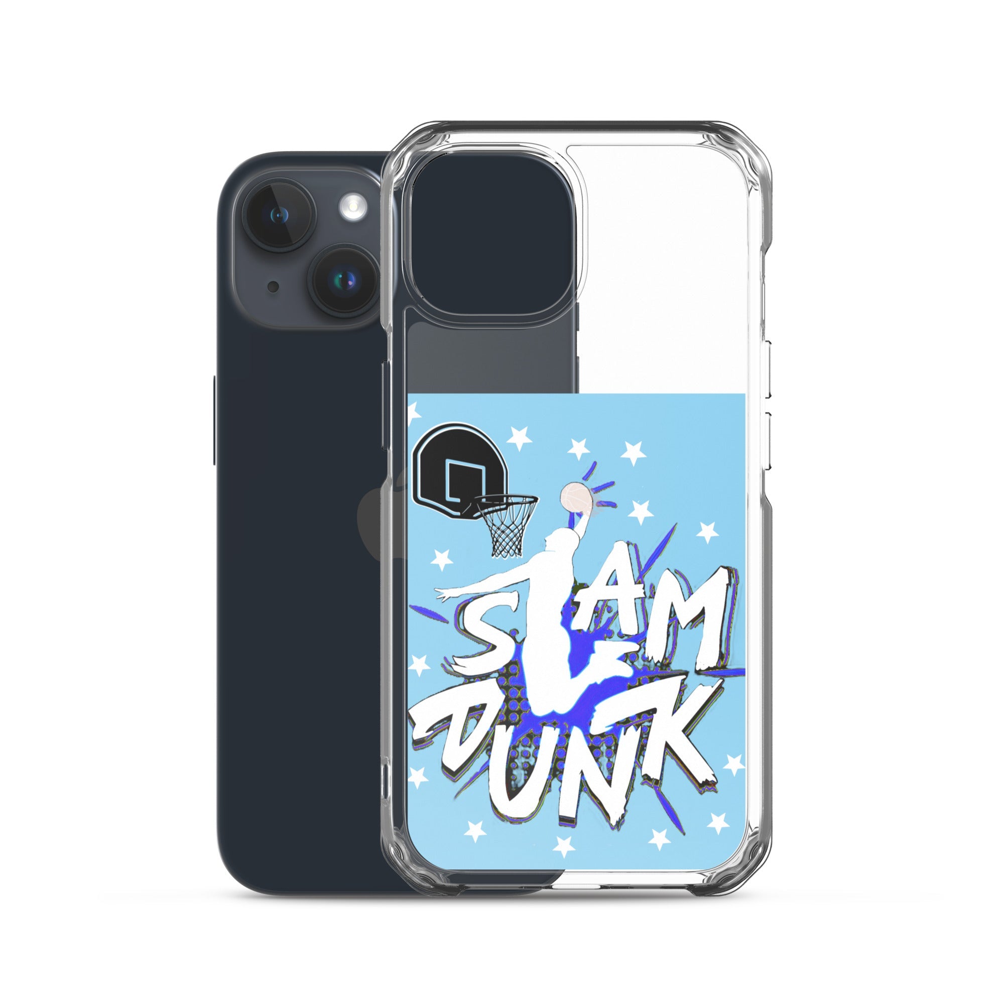 Slam Dunk Basketball Clear Case for iPhone®