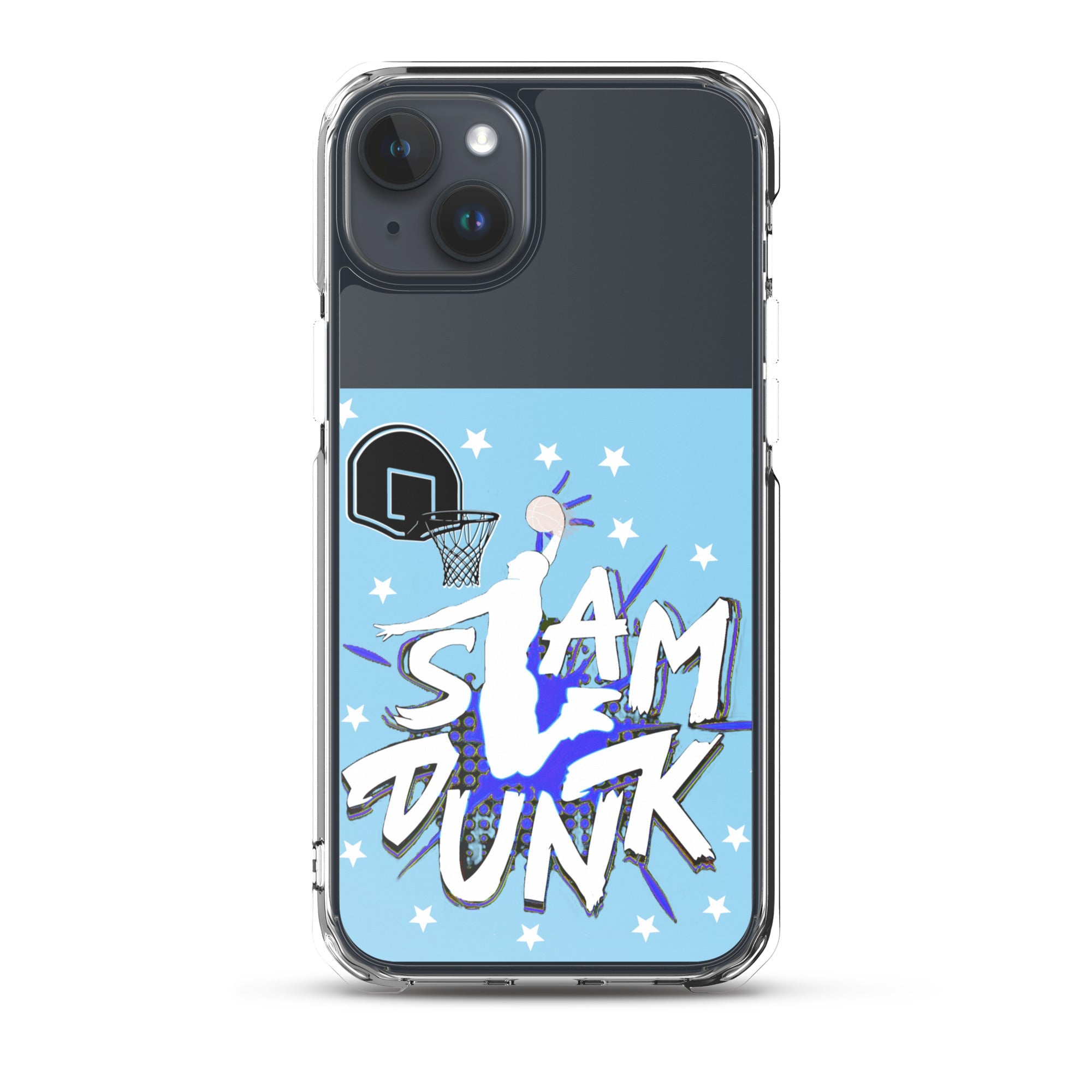 Slam Dunk Basketball Clear Case for iPhone®