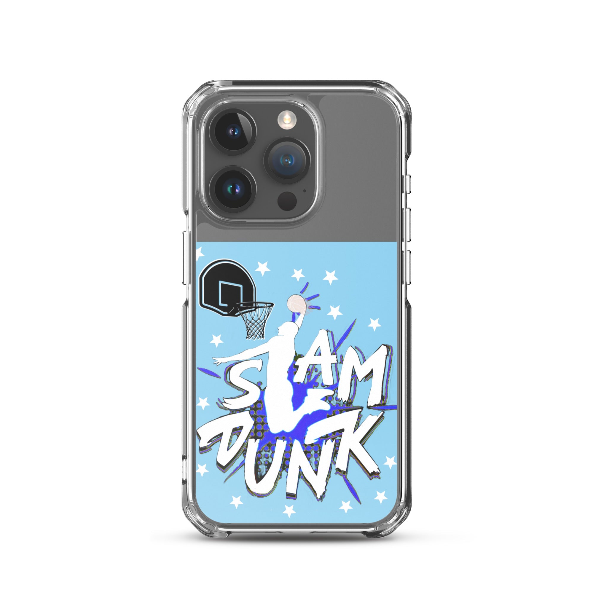 Slam Dunk Basketball Clear Case for iPhone®