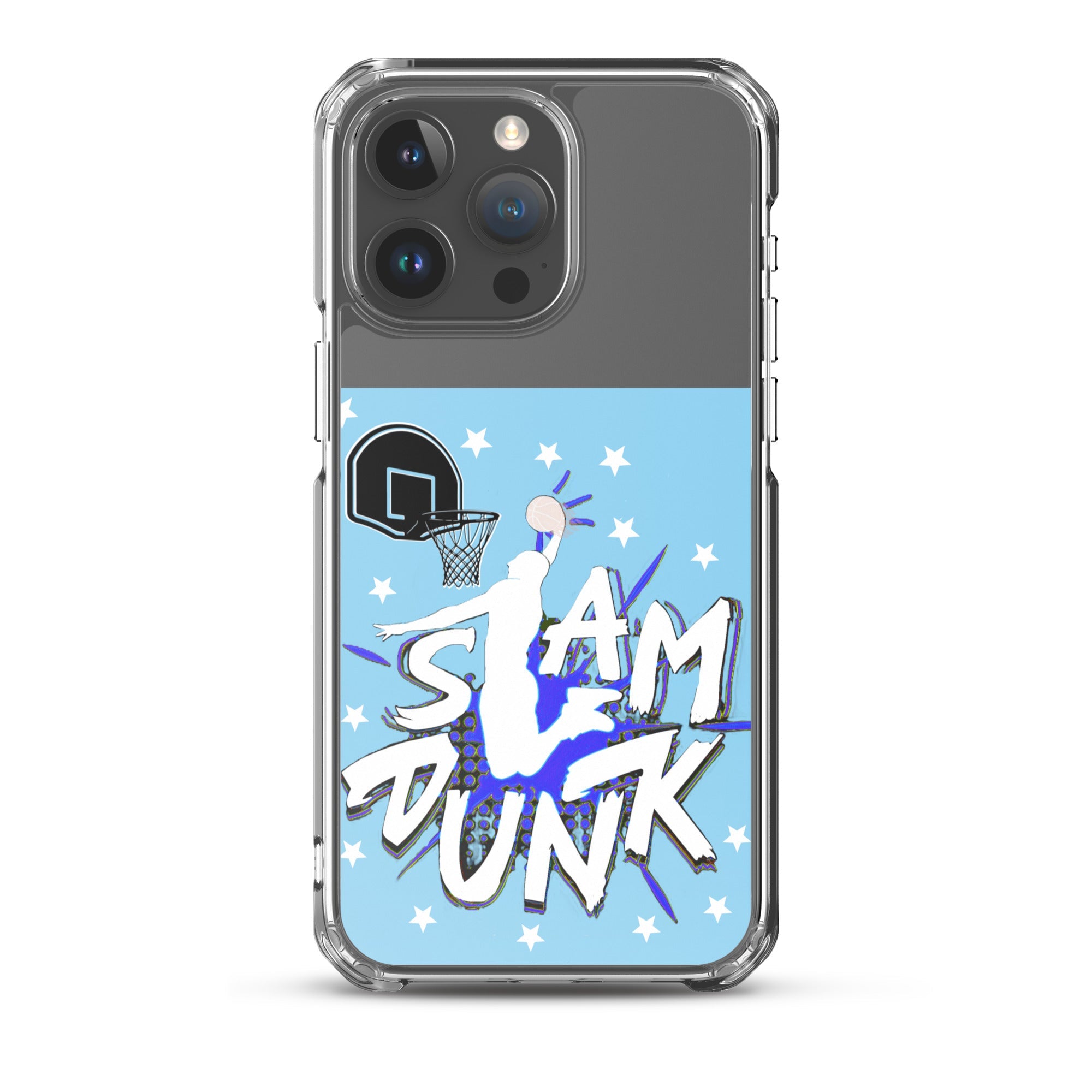Slam Dunk Basketball Clear Case for iPhone®