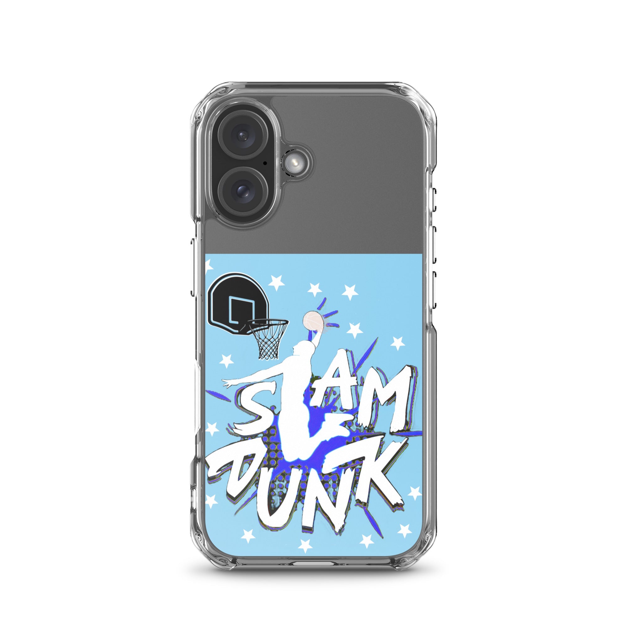 Slam Dunk Basketball Clear Case for iPhone®