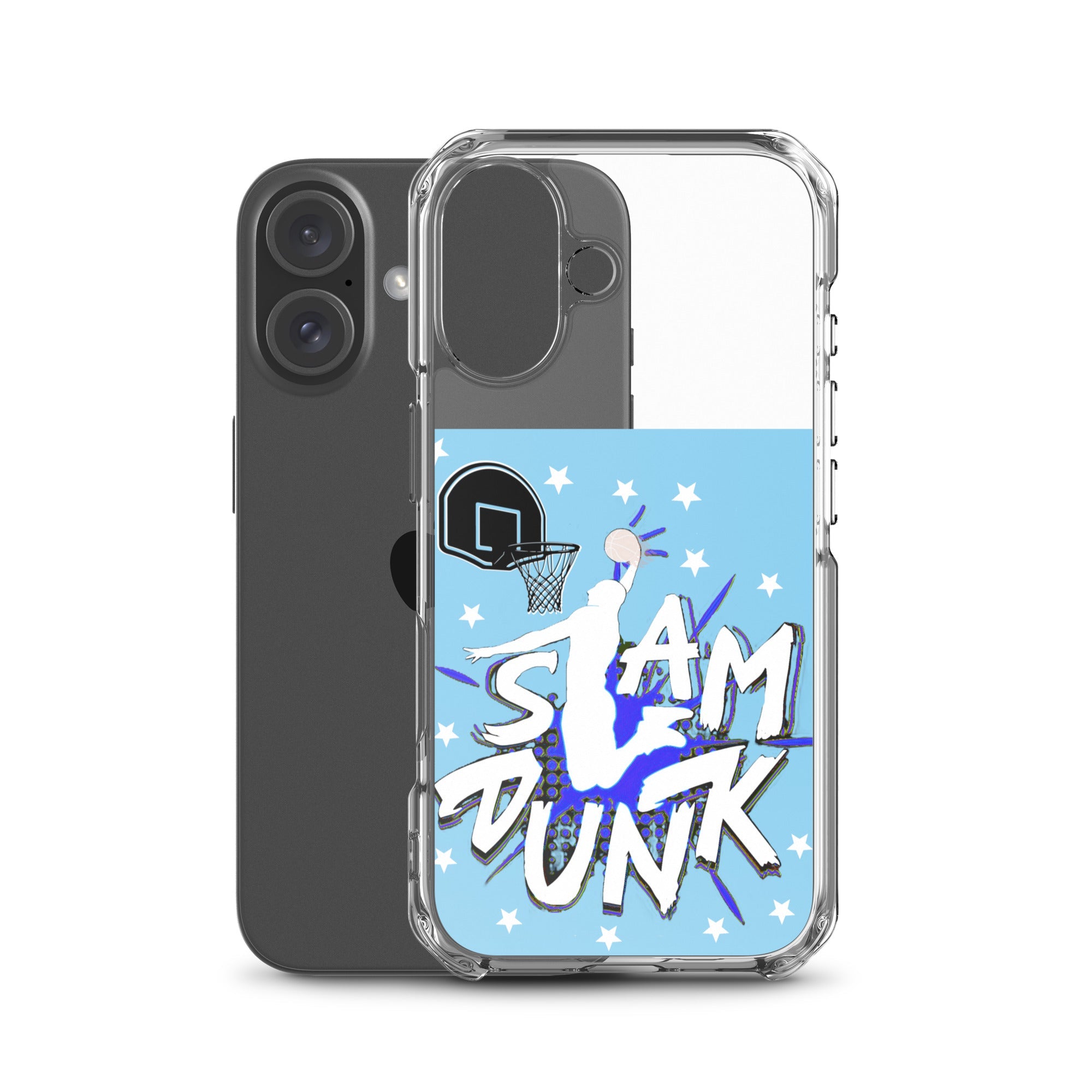 Slam Dunk Basketball Clear Case for iPhone®