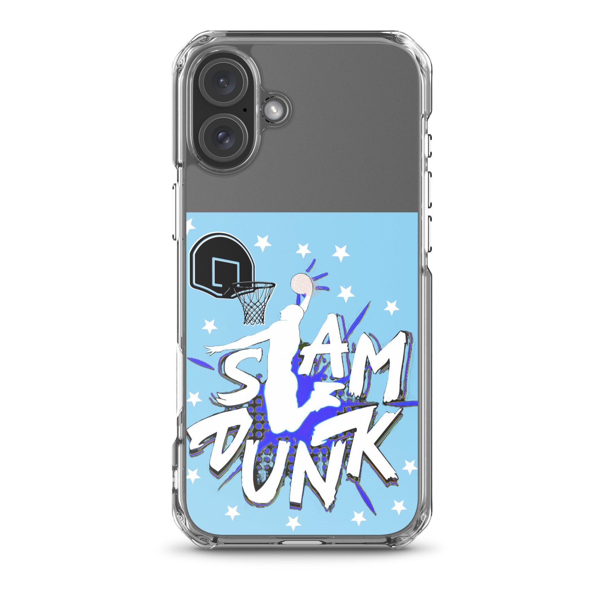 Slam Dunk Basketball Clear Case for iPhone®