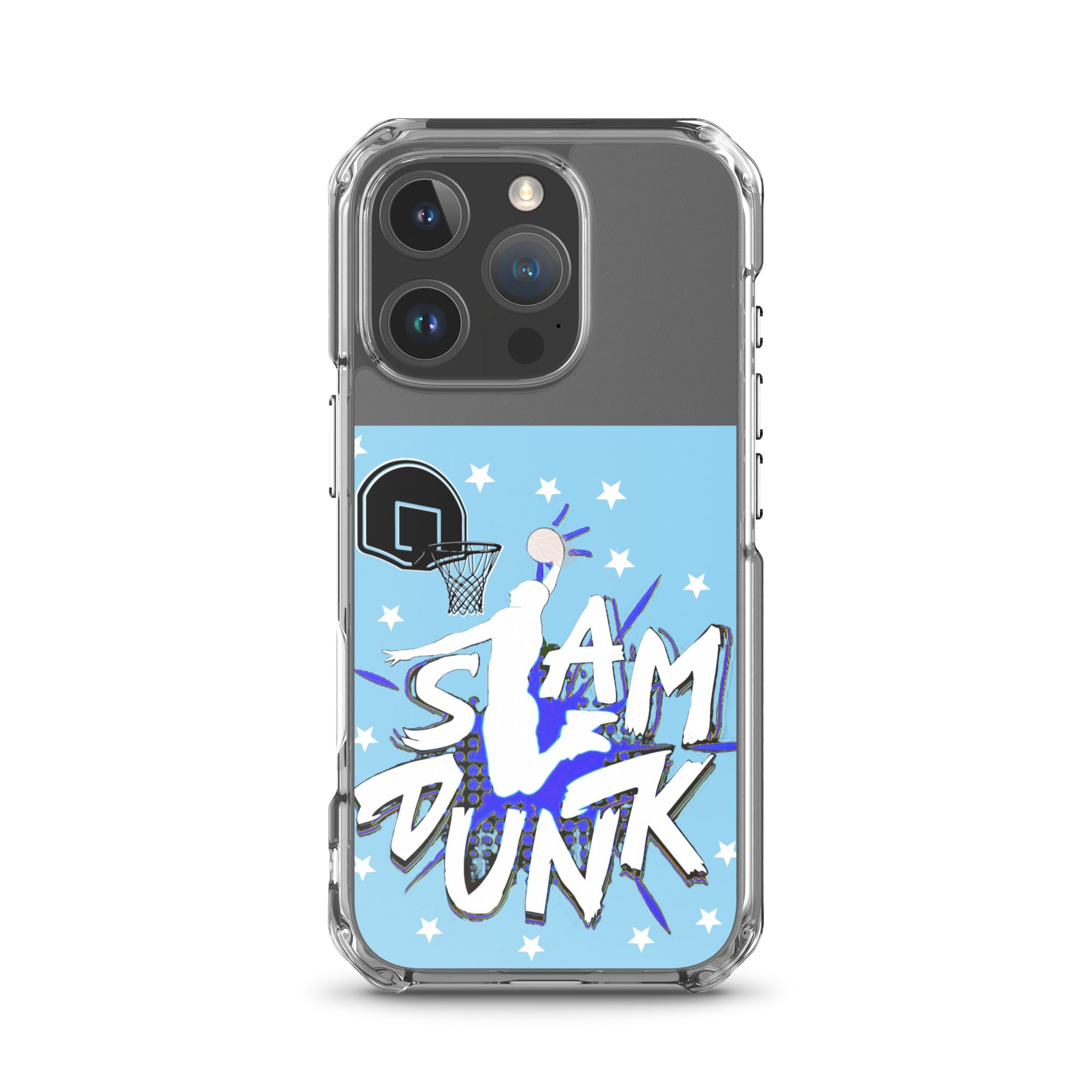 Slam Dunk Basketball Clear Case for iPhone®