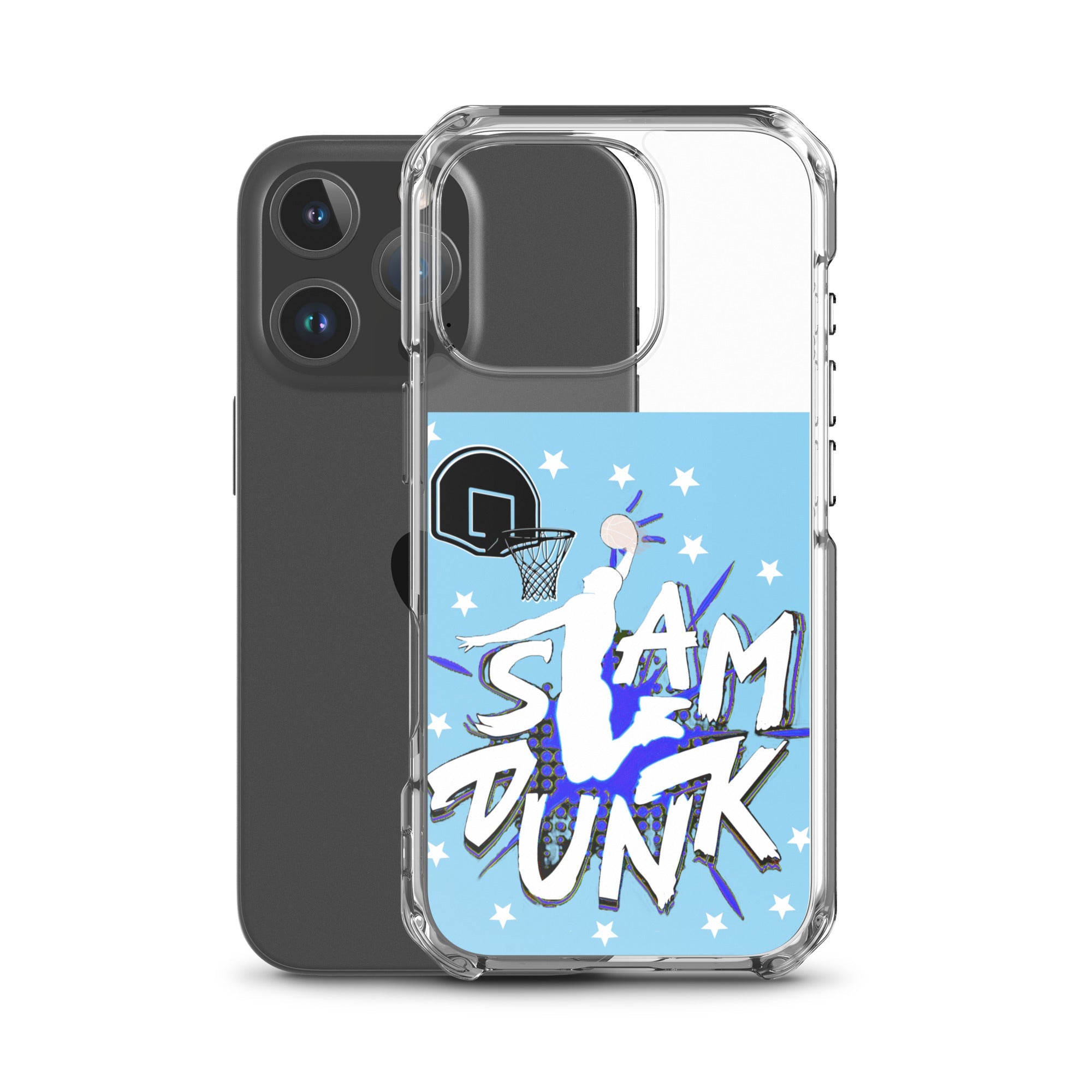 Slam Dunk Basketball Clear Case for iPhone®