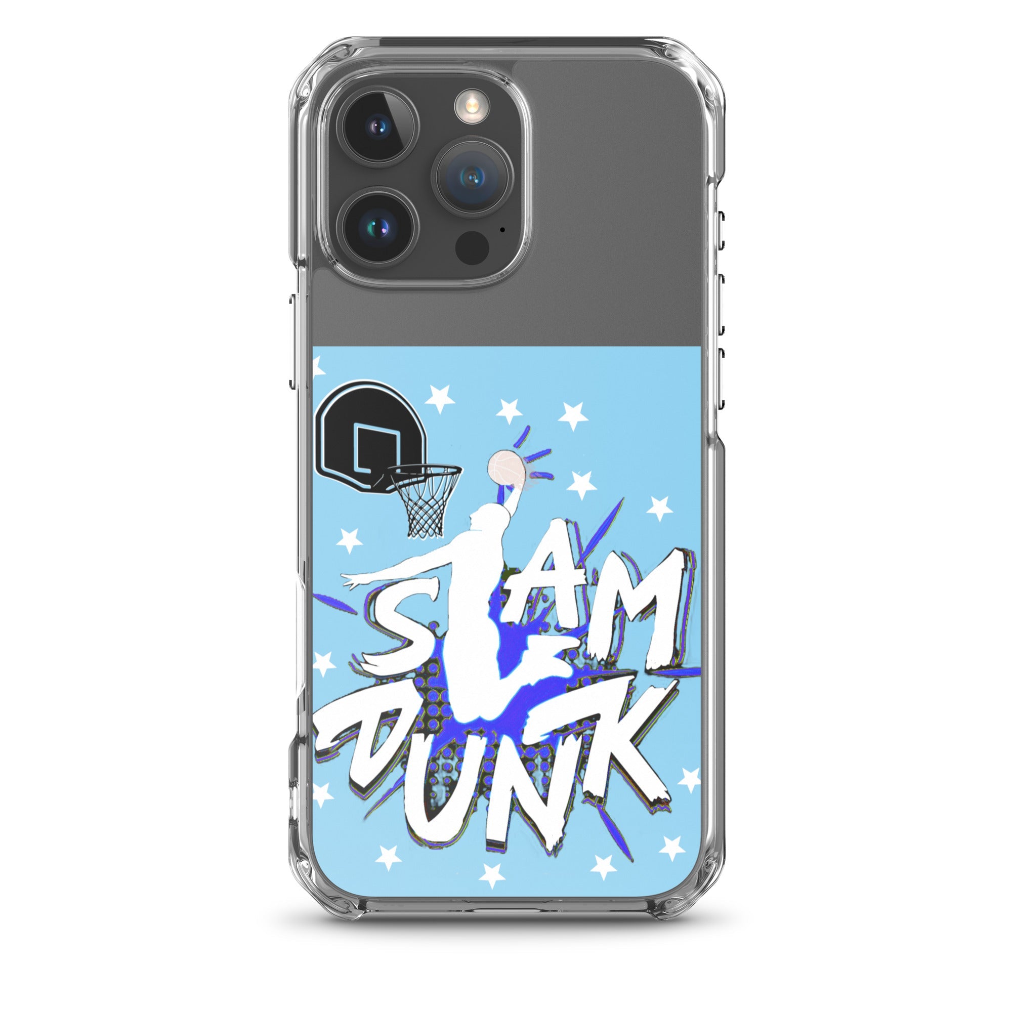 Slam Dunk Basketball Clear Case for iPhone®