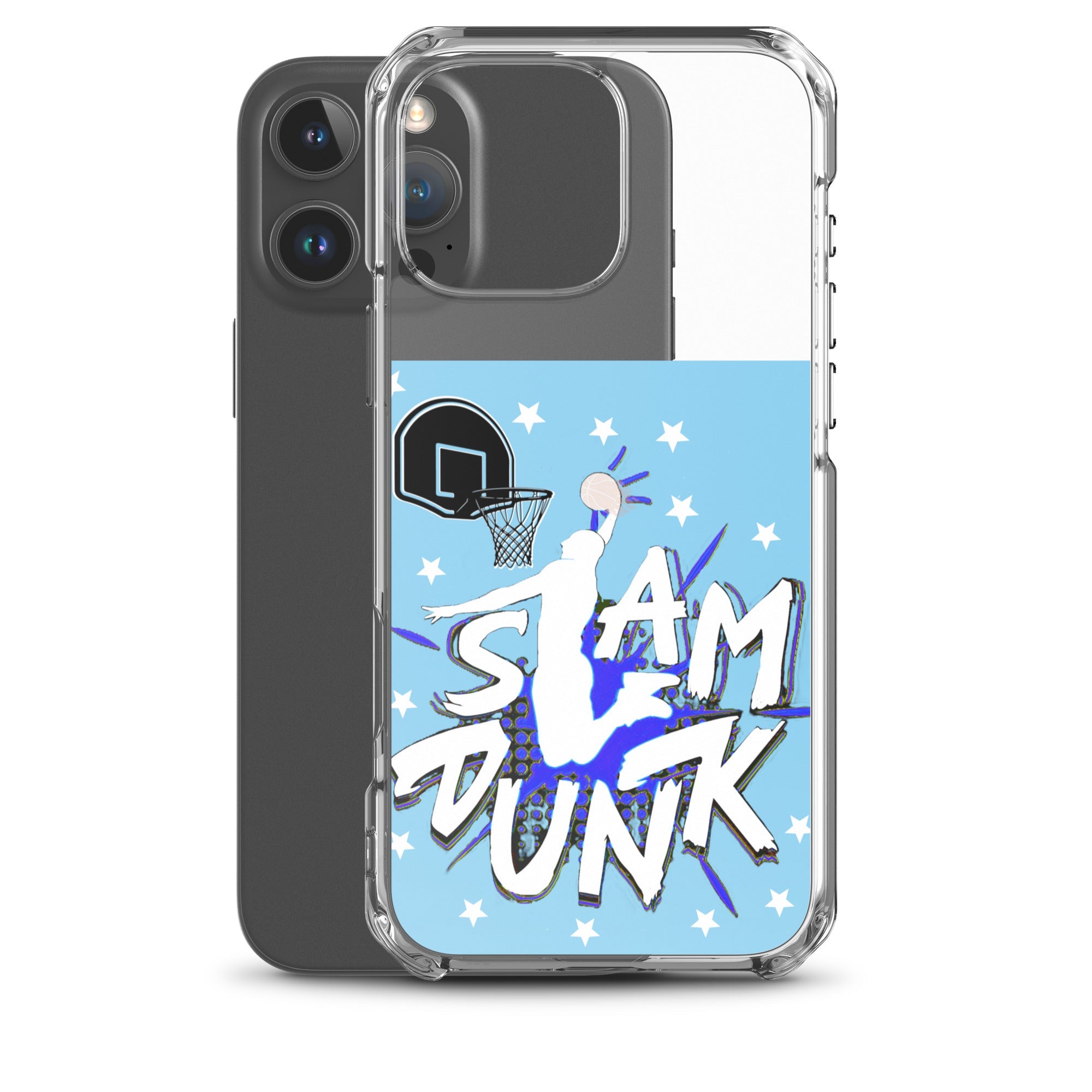 Slam Dunk Basketball Clear Case for iPhone®