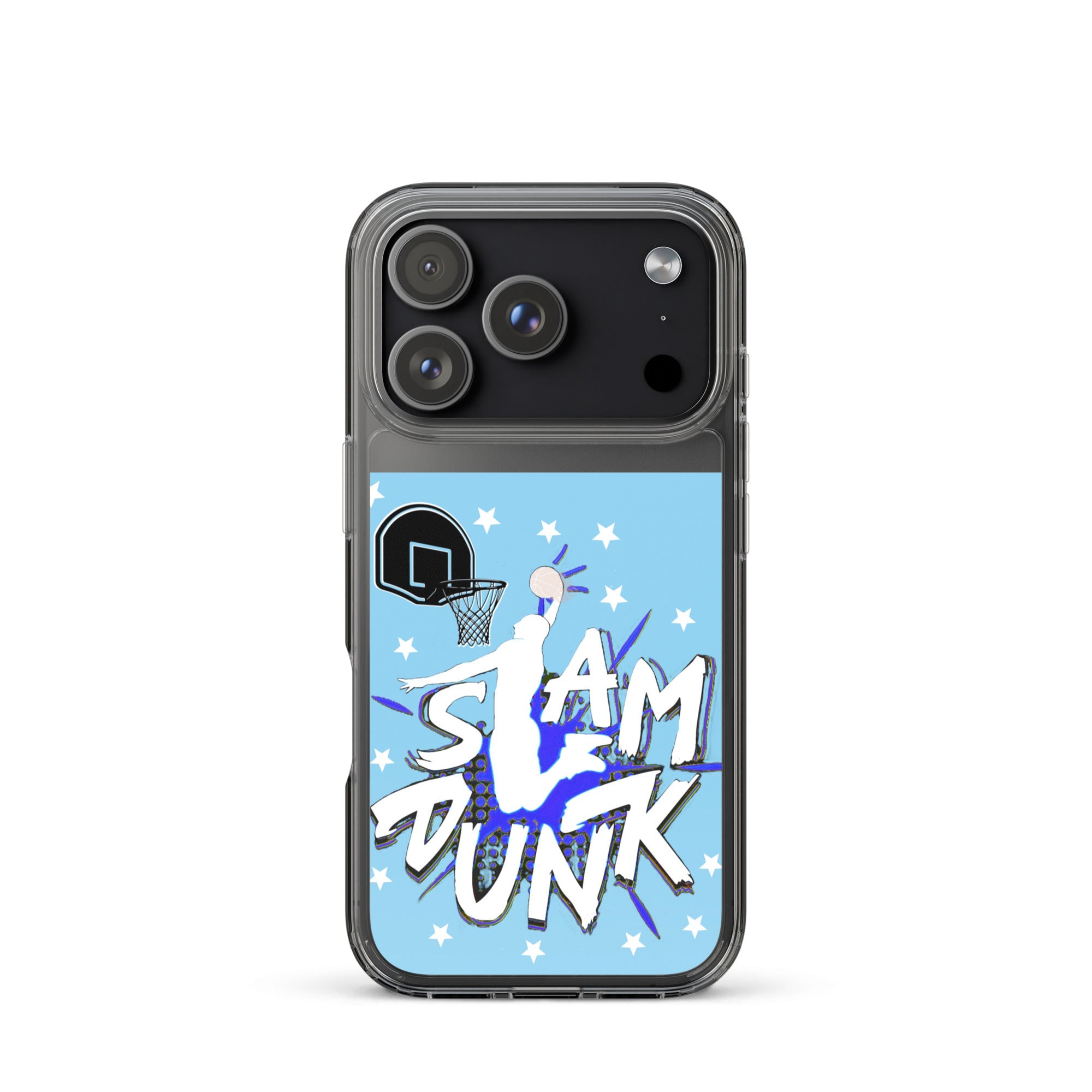 Slam Dunk Basketball Clear Case for iPhone®