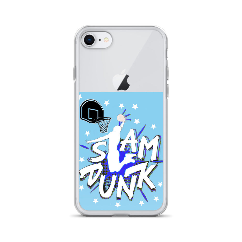 Slam Dunk Basketball Clear Case for iPhone®