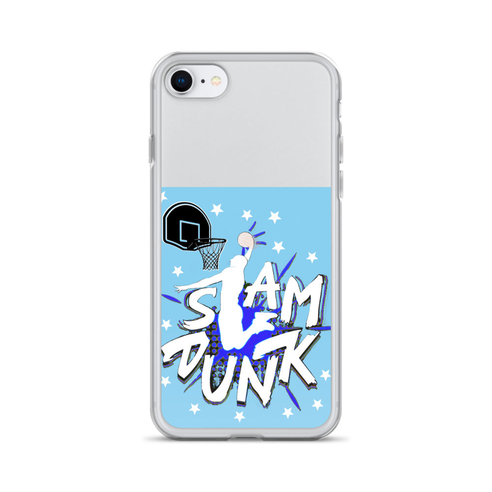 Slam Dunk Basketball Clear Case for iPhone®